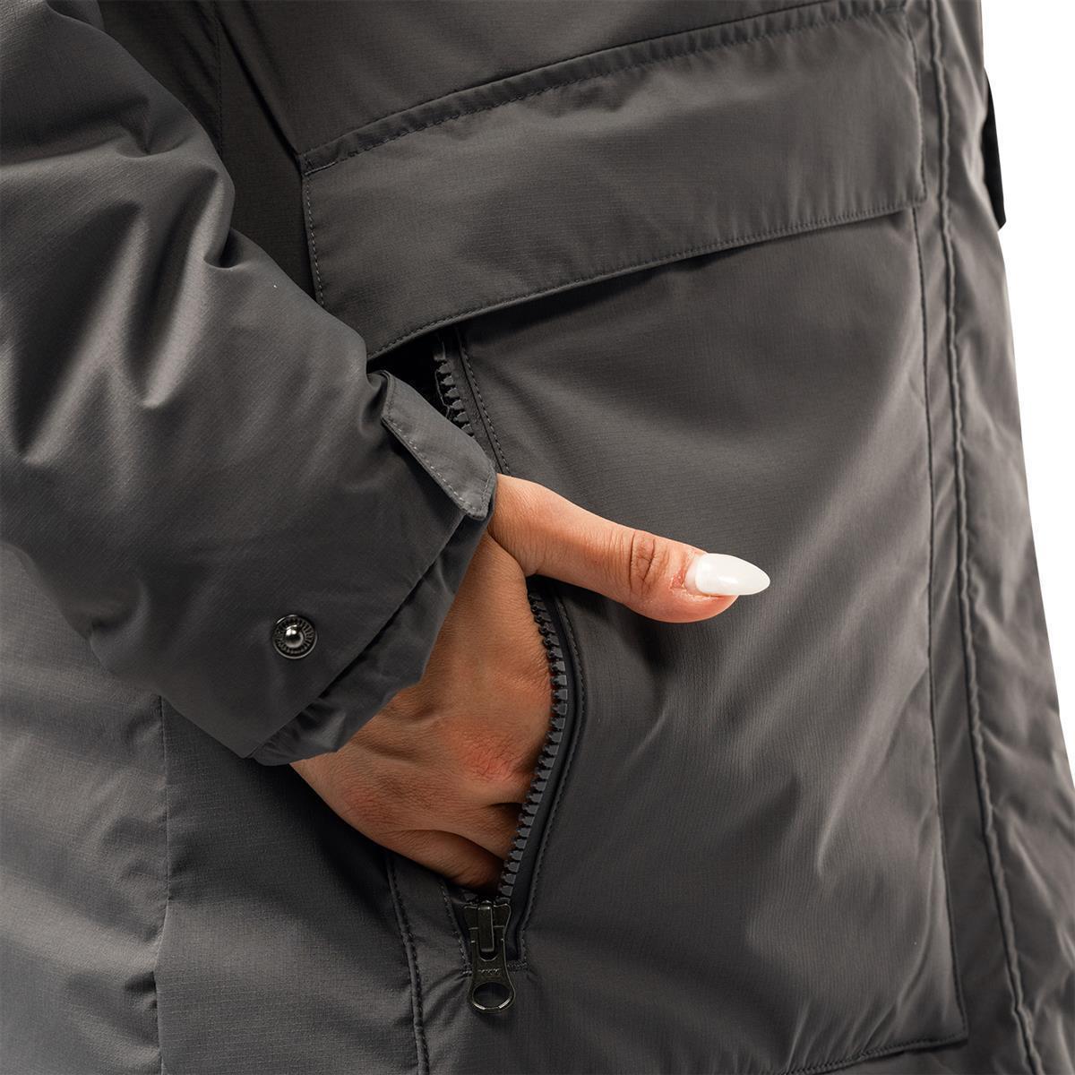 BAUER Damen Team Travel Coat - grau - Sr.