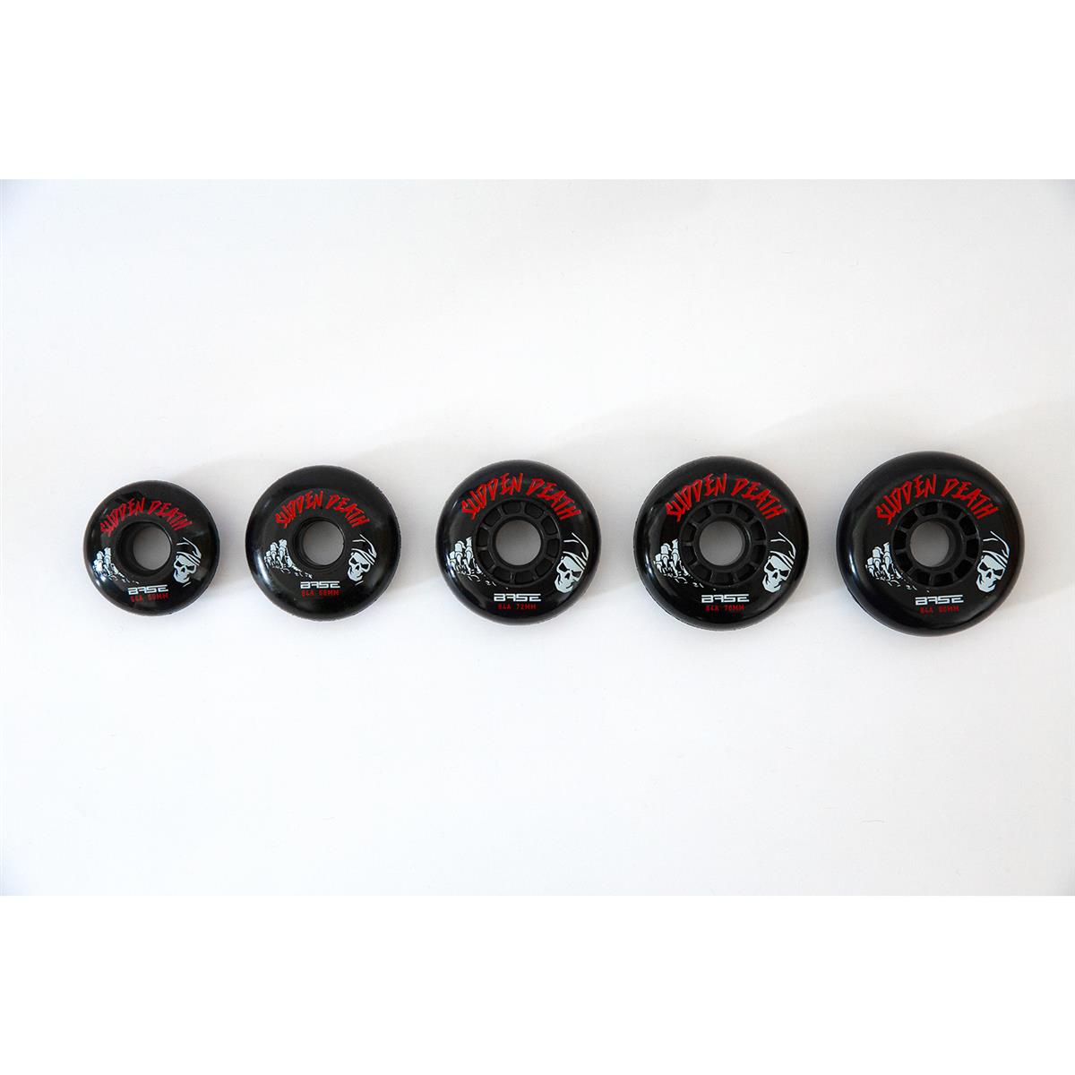 BASE Outdoor Rolle Pro "Sudden Death" - 84A - - 4er Pack