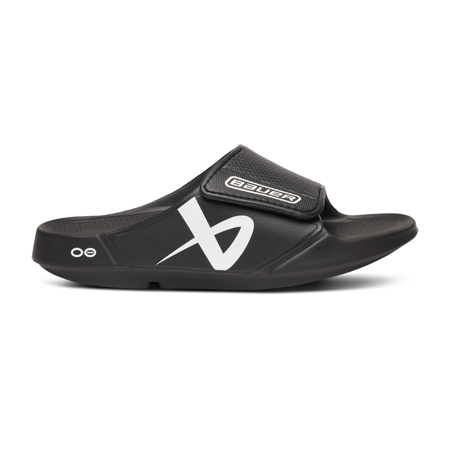 BAUER OOFOS® Sport Flex Slide - schwarz - Sr.