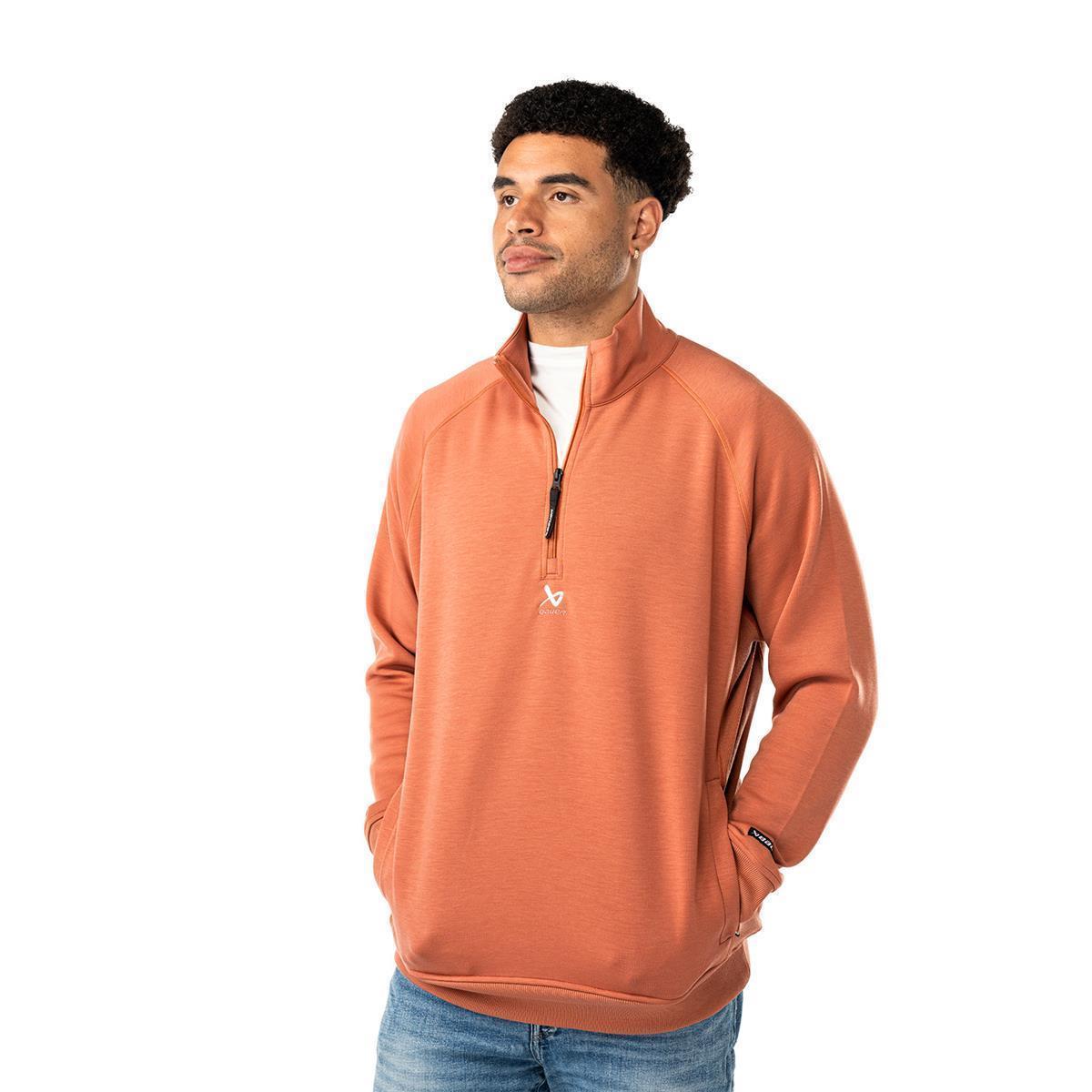 BAUER FLC 1/4 ZIP - cedar - Sr.