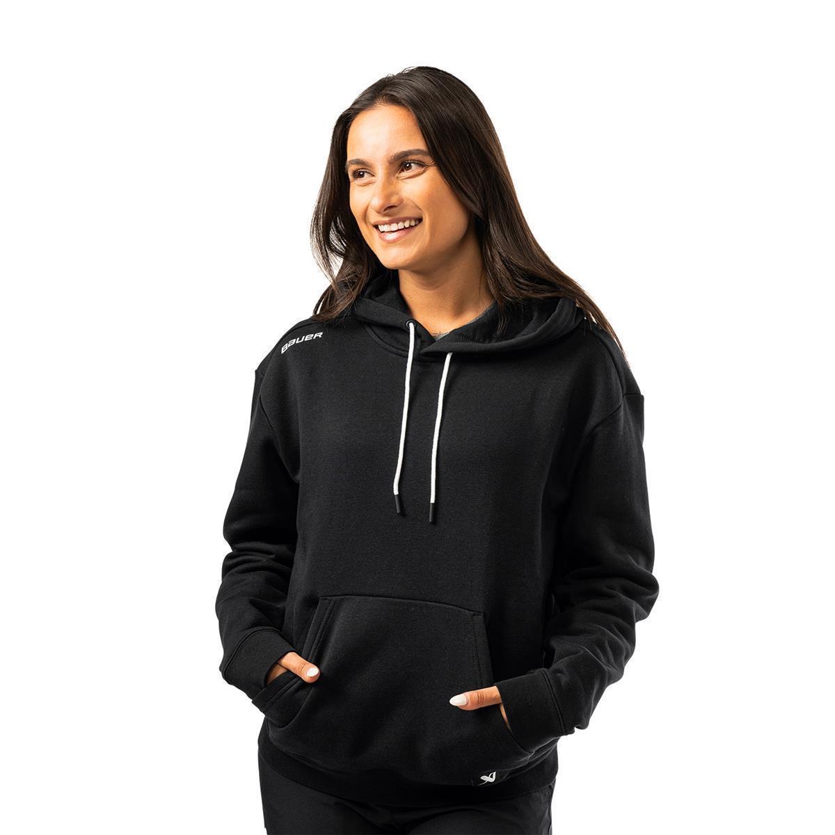 BAUER Damen Team Hoodie - schwarz - Sr.