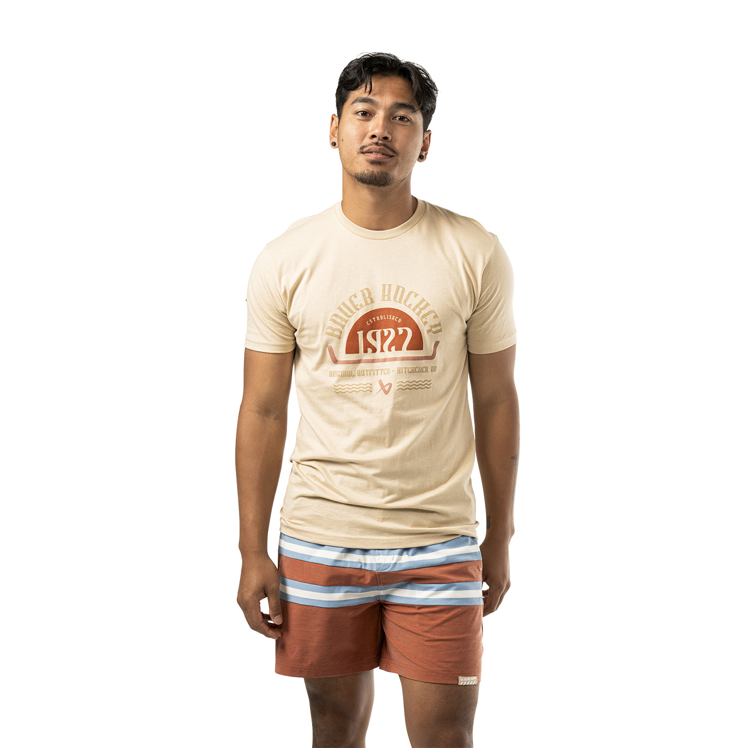 BAUER Graphic Tee - cream - Sr.