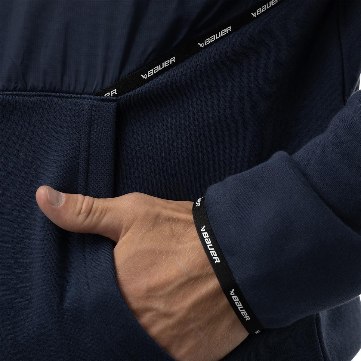 BAUER 1/2 Zip Pullover Team - marine - Sr.