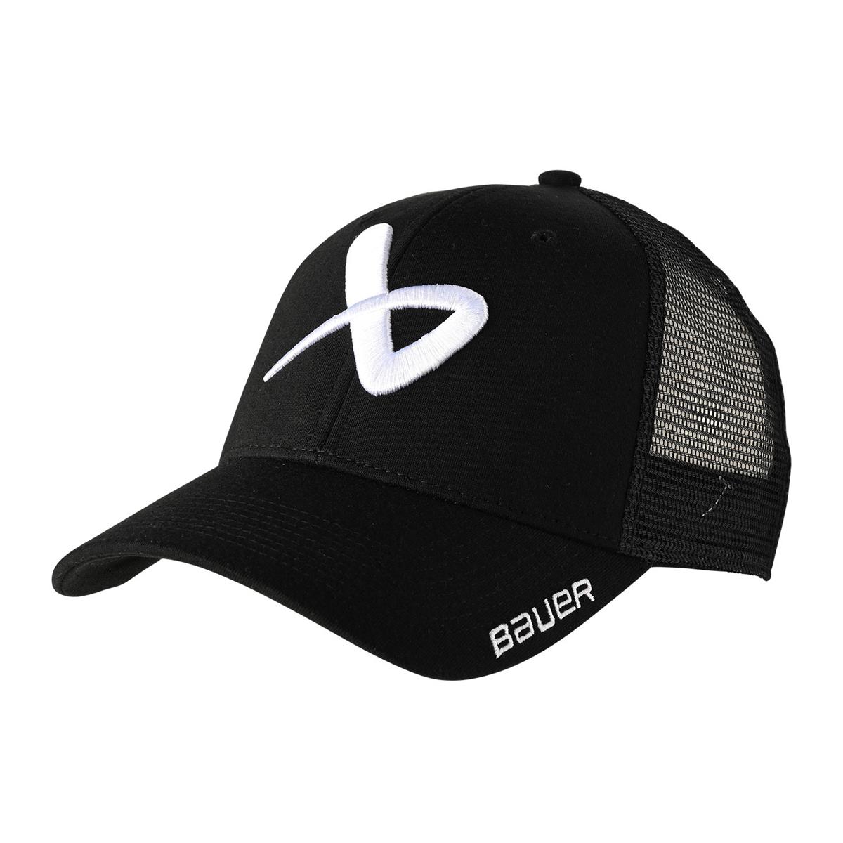 BAUER Core Adjustable Cap - schwarz - Yth - blk - OSFM