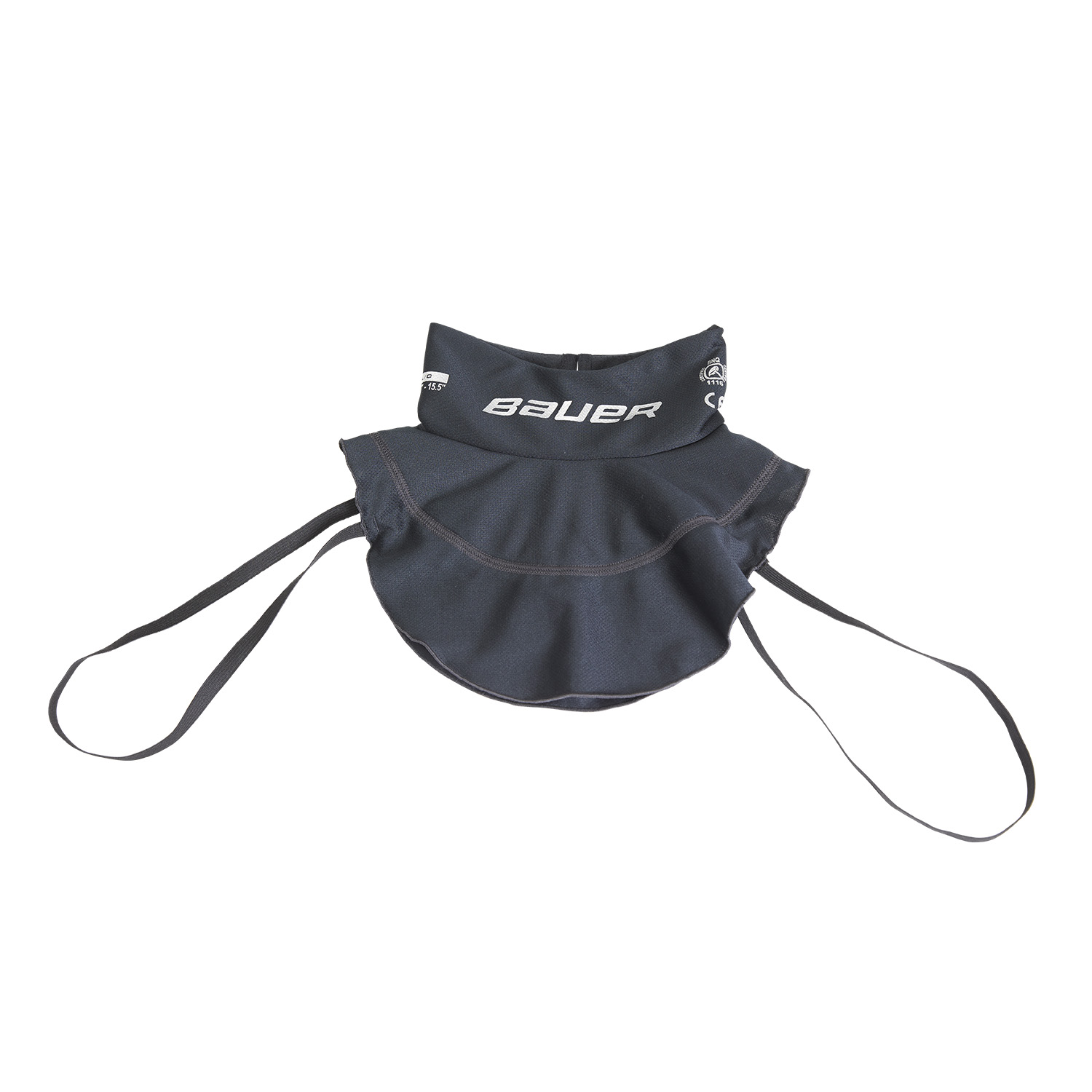 BAUER Neck Guard NG NLP23 Premium Bib - schwarz - Sr