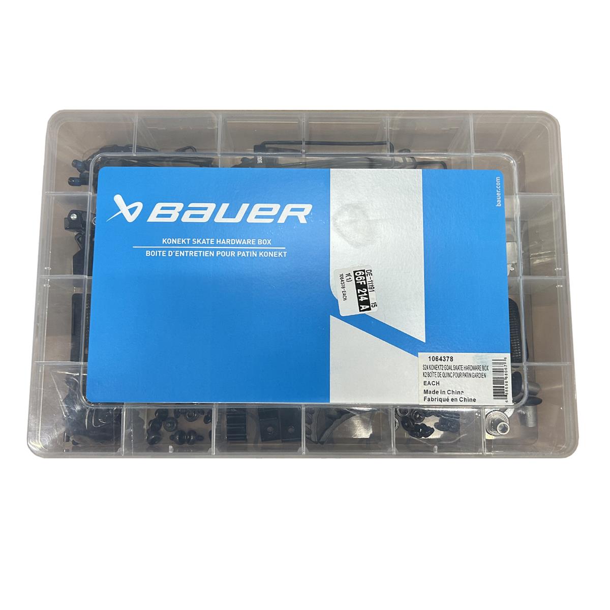 BAUER Konekt2 Torwart Schlittschuh Hardware Box