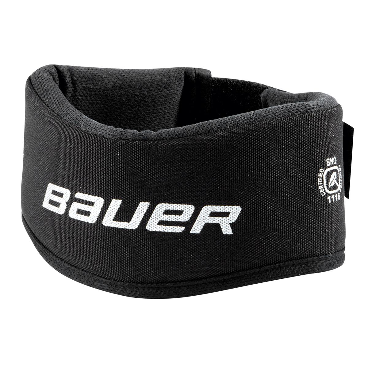 BAUER NG NLP7 Core Neckguard Collar - schwarz - Yth. - blk