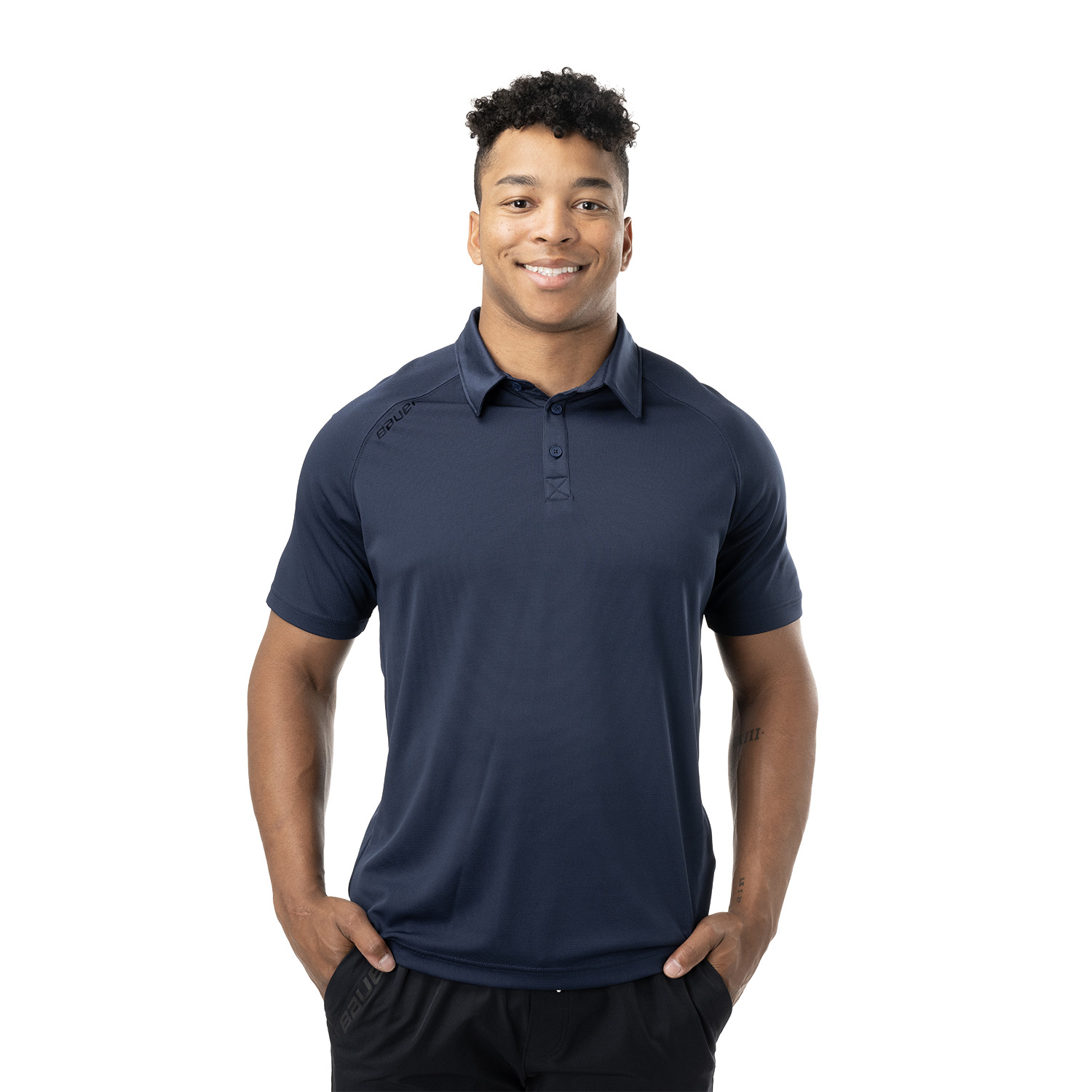 BAUER Team Polo - marine - Sr.