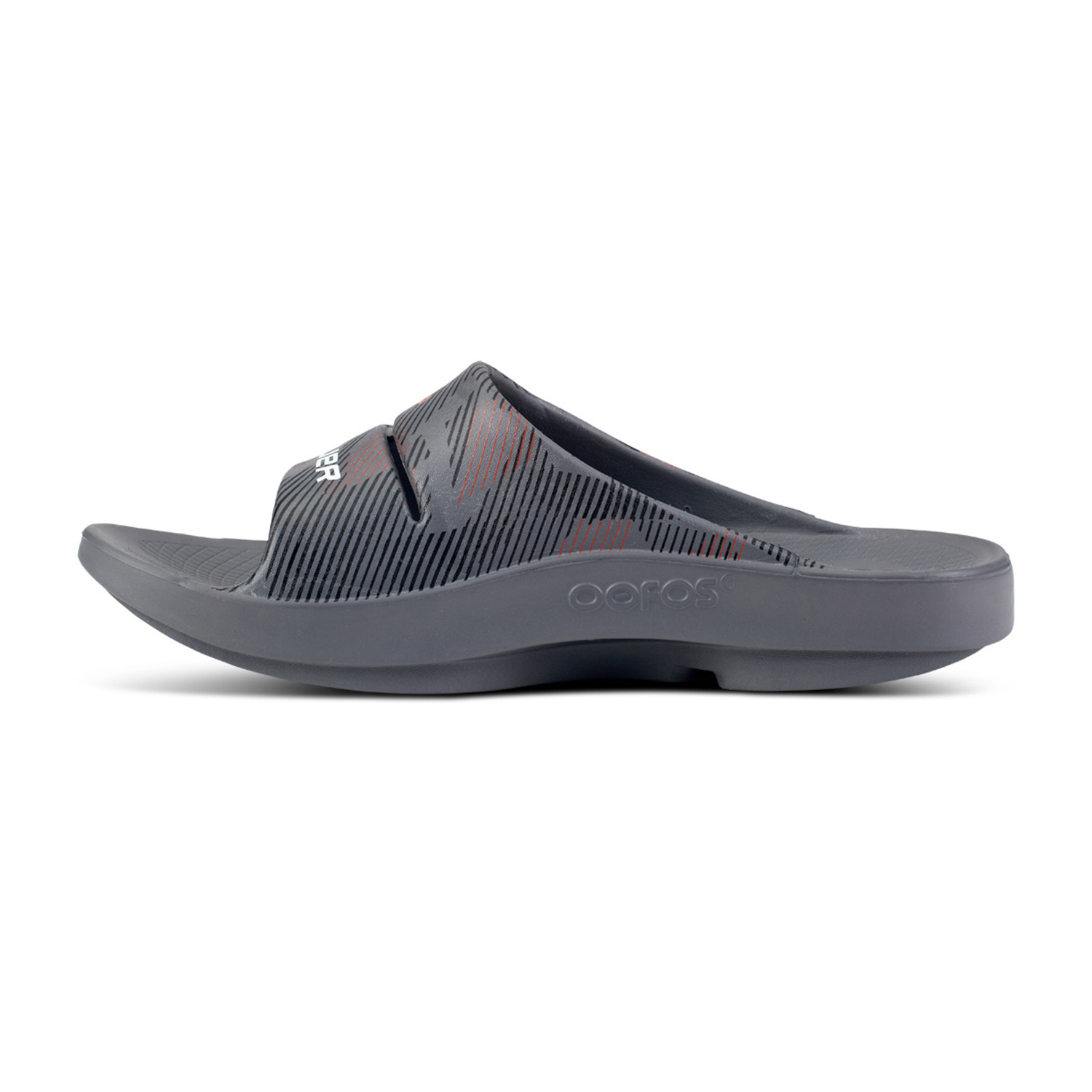 BAUER OOFOS® Sport Slide - grau - Sr.