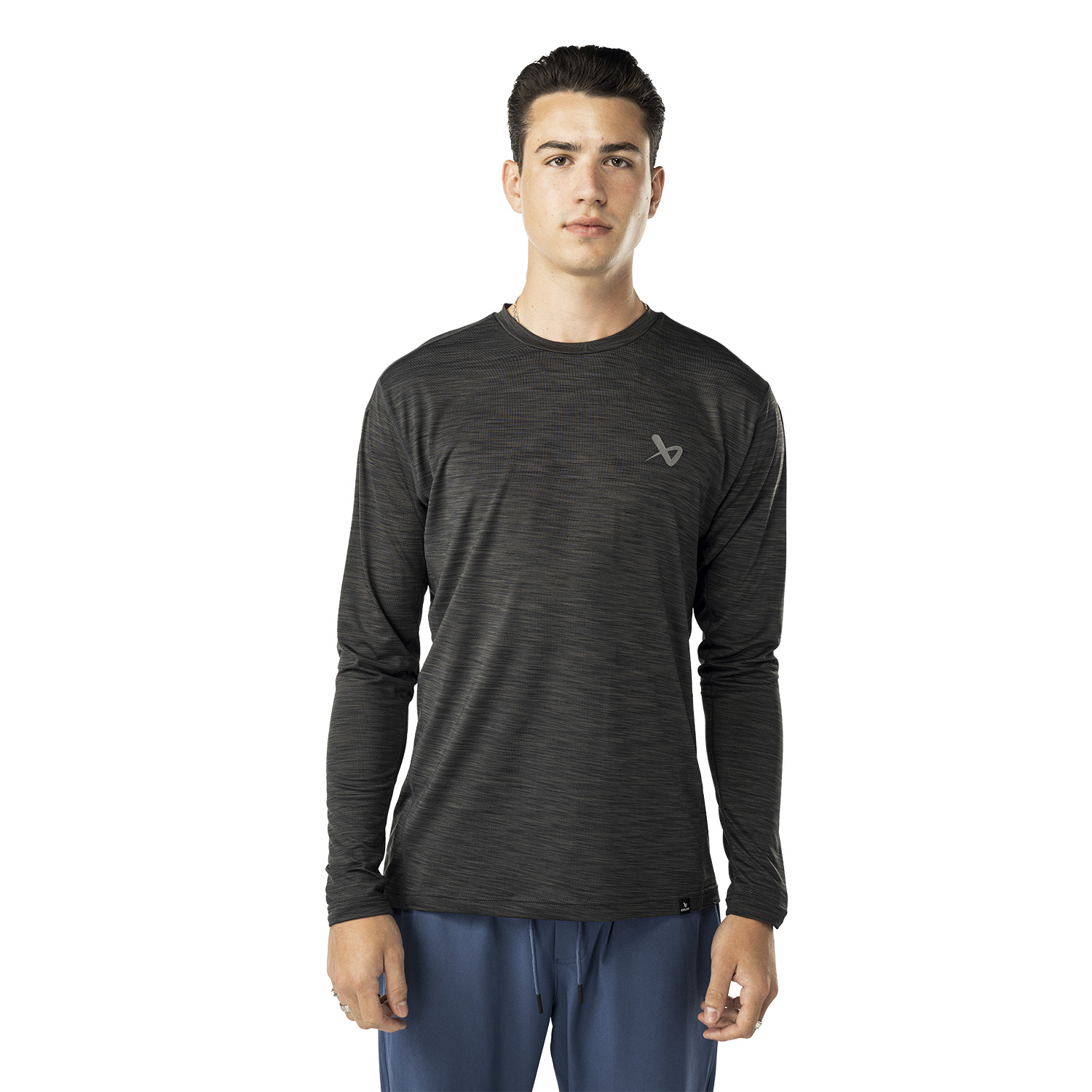 BAUER FLC Core LS Tech Tee - grau - Sr.