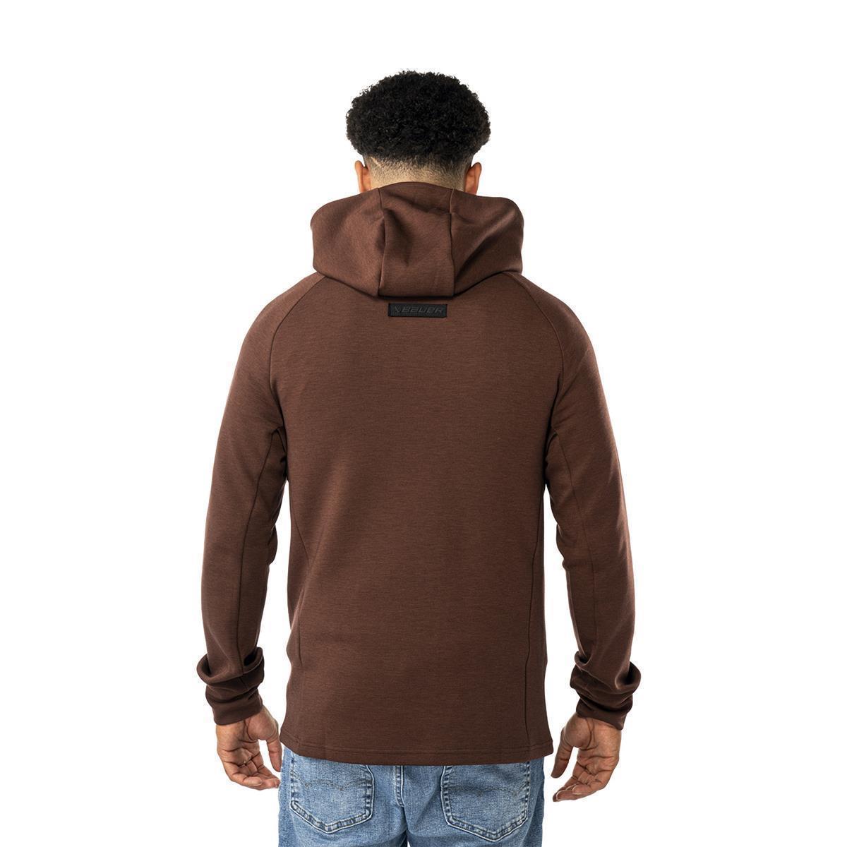 BAUER FLC Hoodie - brown stone - Sr.