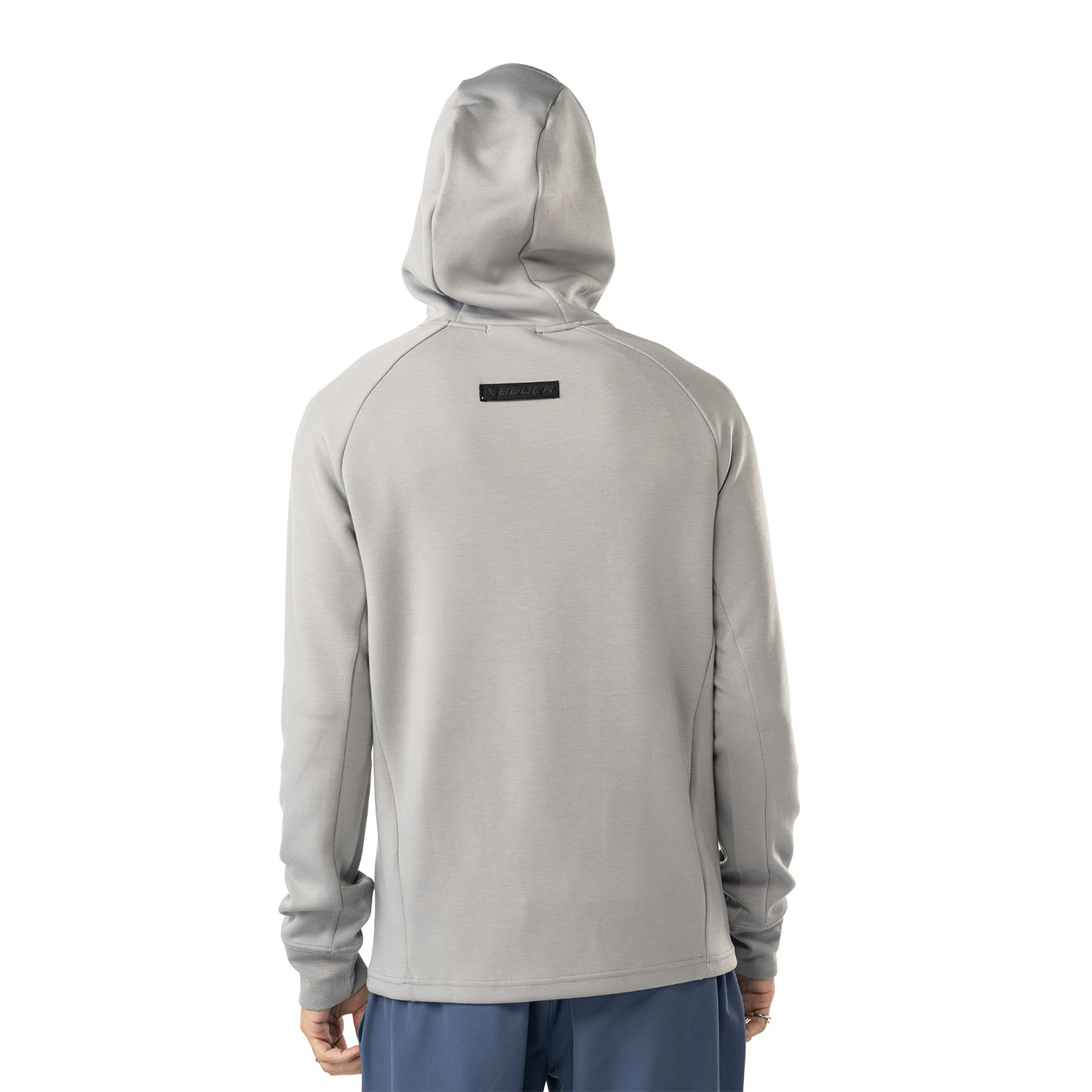BAUER FLC Hoodie - stone grey - Sr.