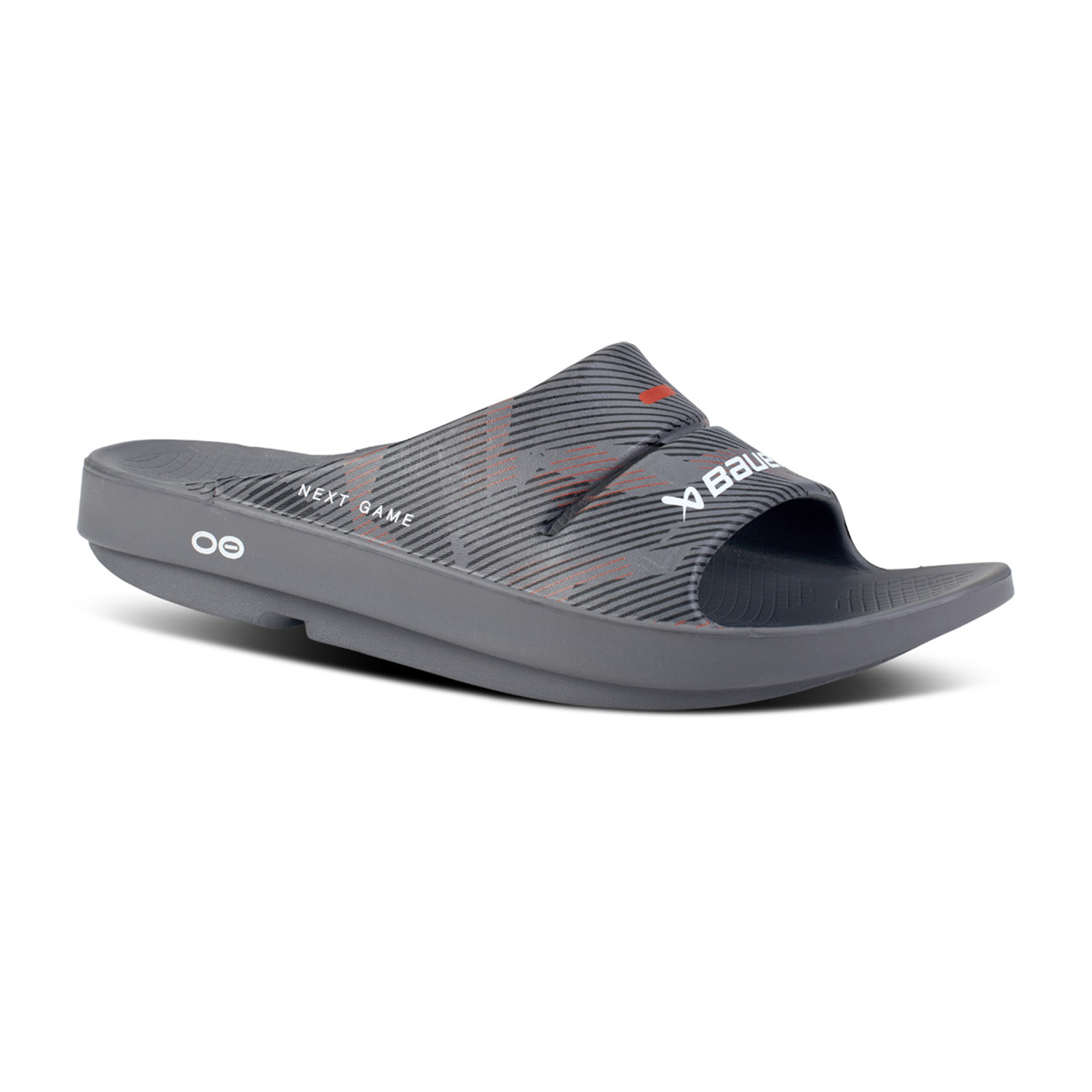 BAUER OOFOS® Sport Slide - grau - Sr.