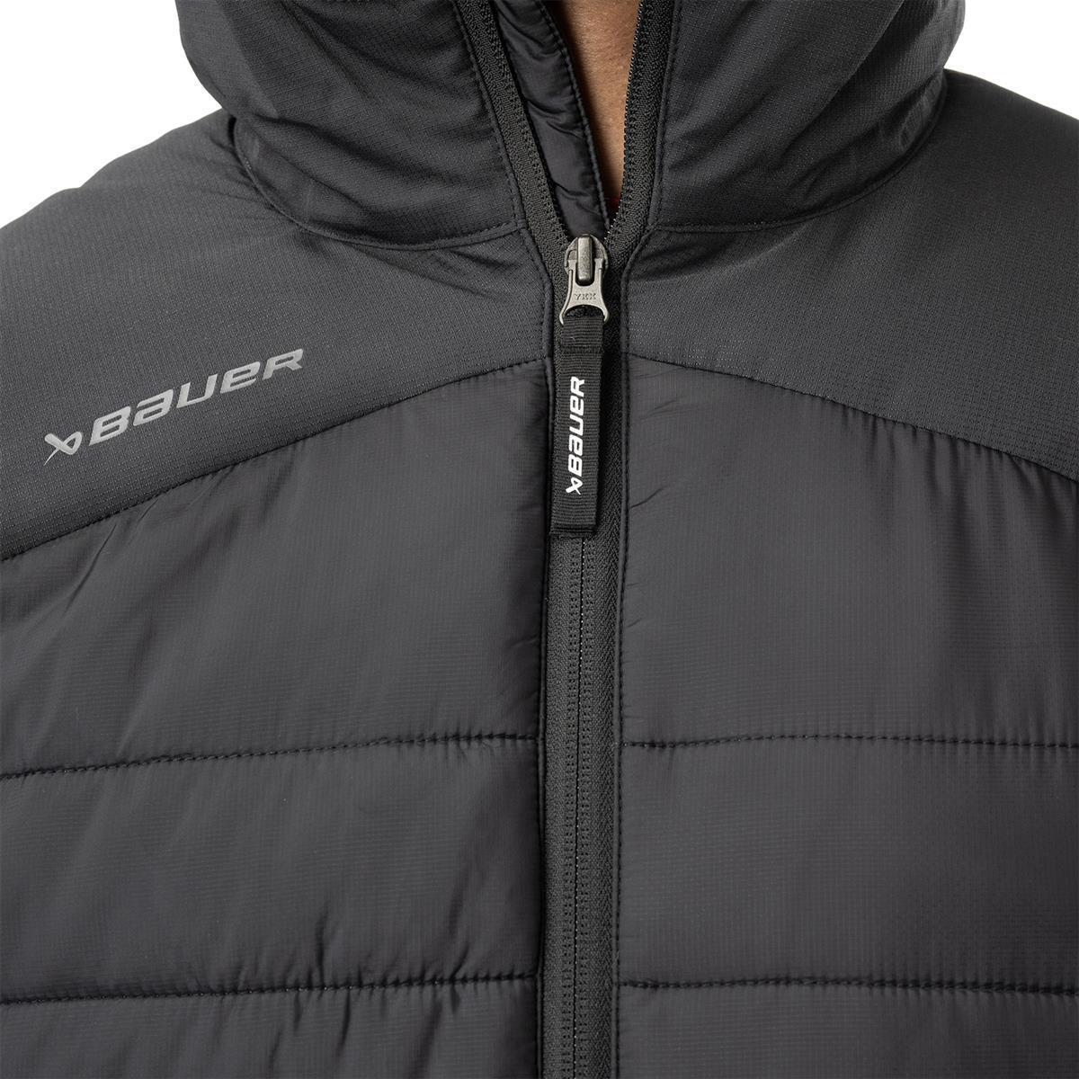 BAUER Team Puffer Jacke - schwarz - Sr.