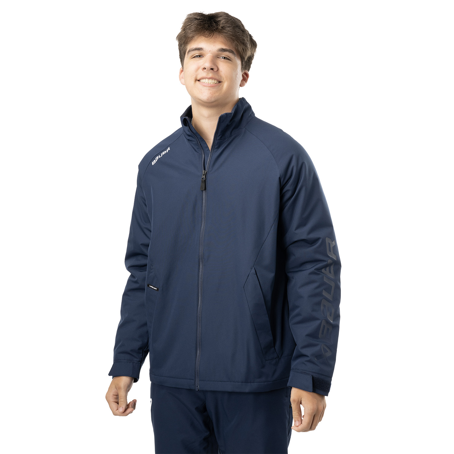 BAUER Team Midweight Jacke - marine - Sr.