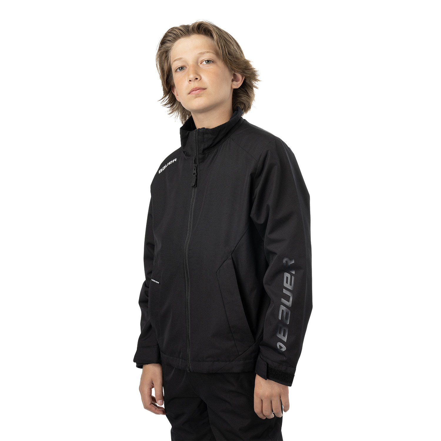 BAUER Team Lightweight Jacke - schwarz - Yth.