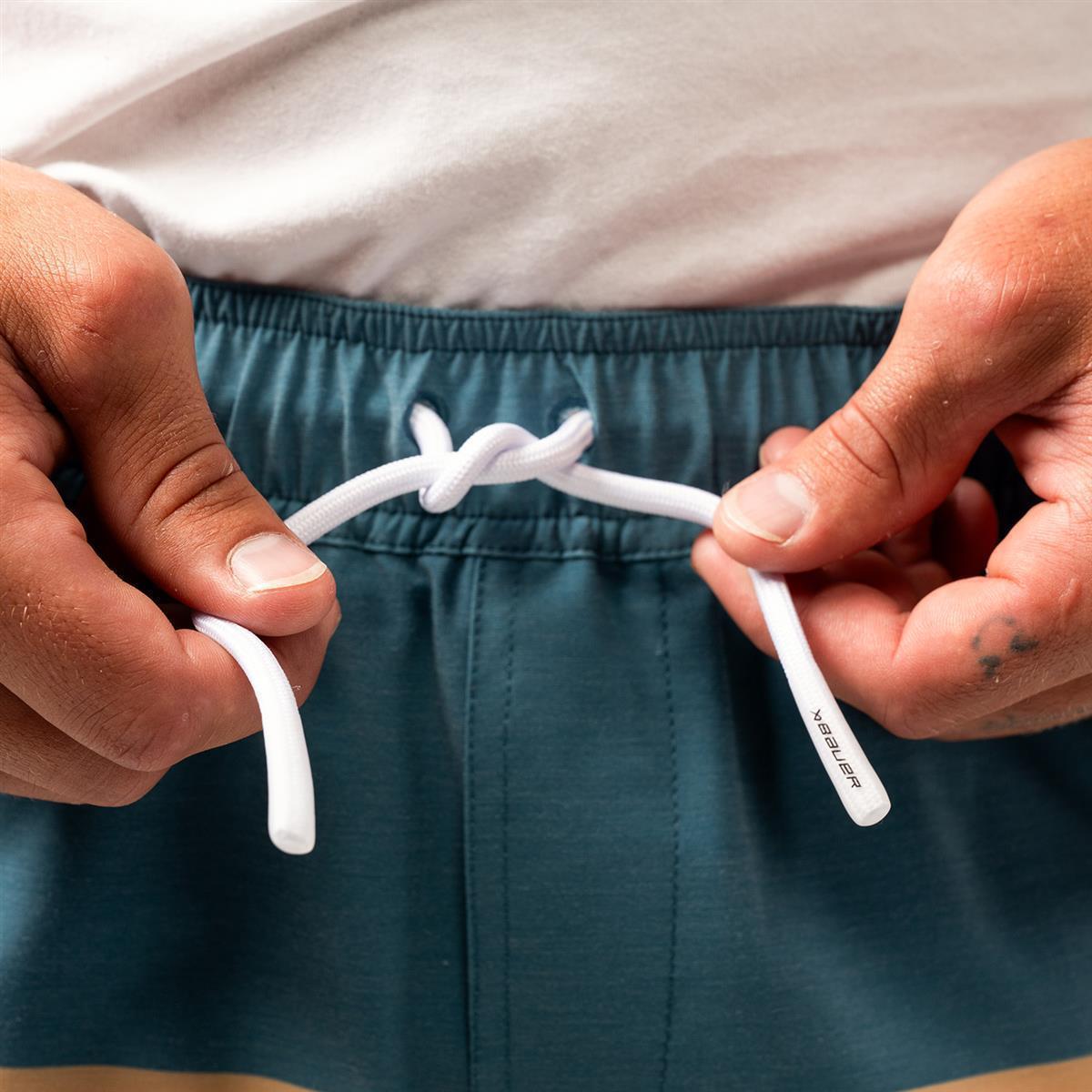 BAUER 6" Badehose - aqua - Sr.