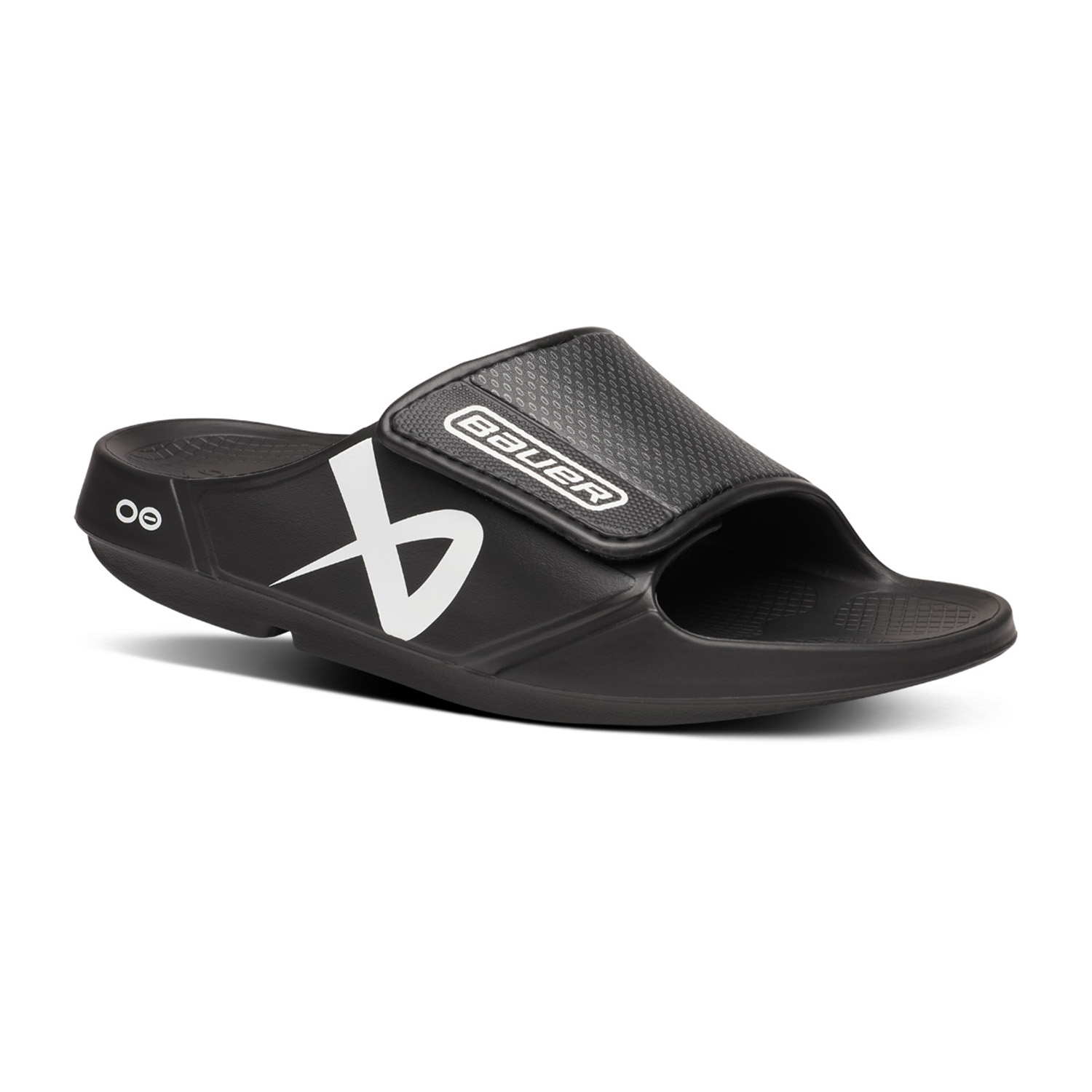 BAUER OOFOS® Sport Flex Slide - schwarz - Sr.