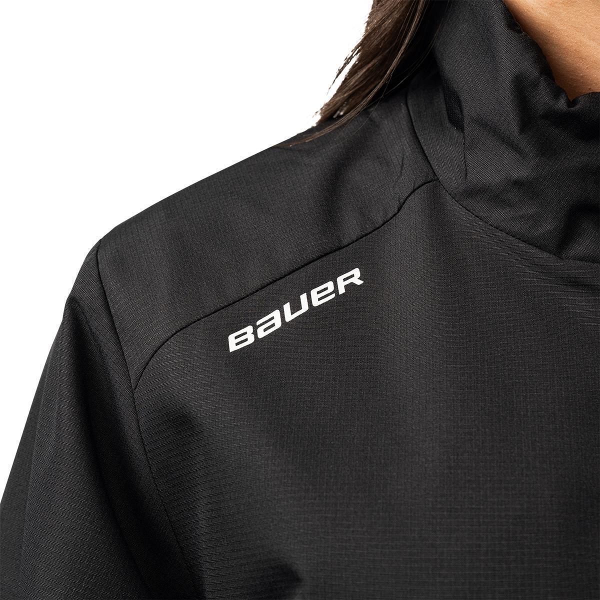 BAUER Damen Team Lightweight Jacke - schwarz - Sr.