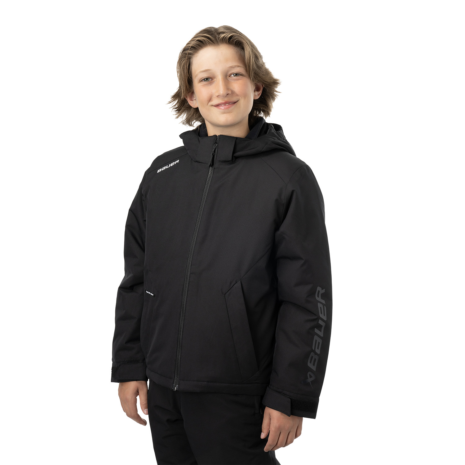 BAUER Team Heavyweight Jacke - schwarz - Yth.