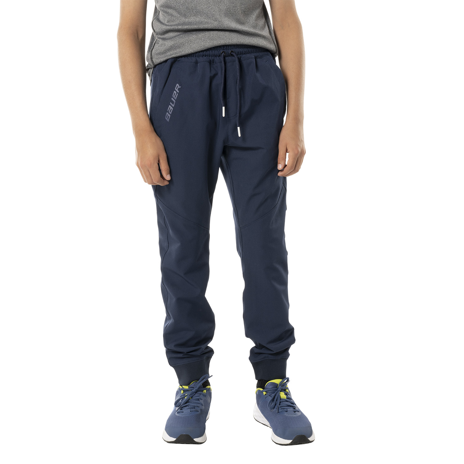 BAUER Woven Jogger Team - marine - Yth.