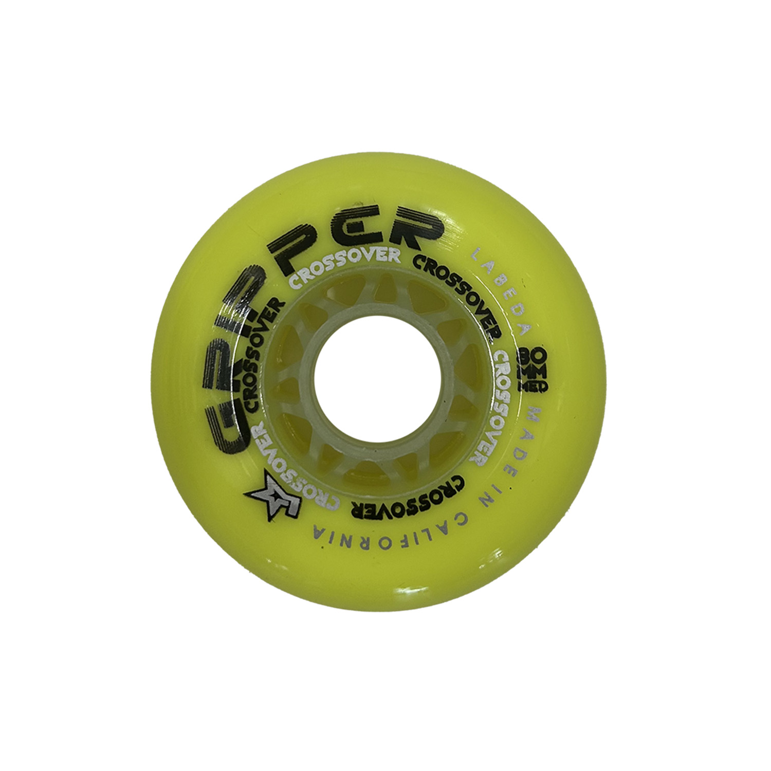 LABEDA Inline Rolle Gripper "Medium" - 4er Set 80mm