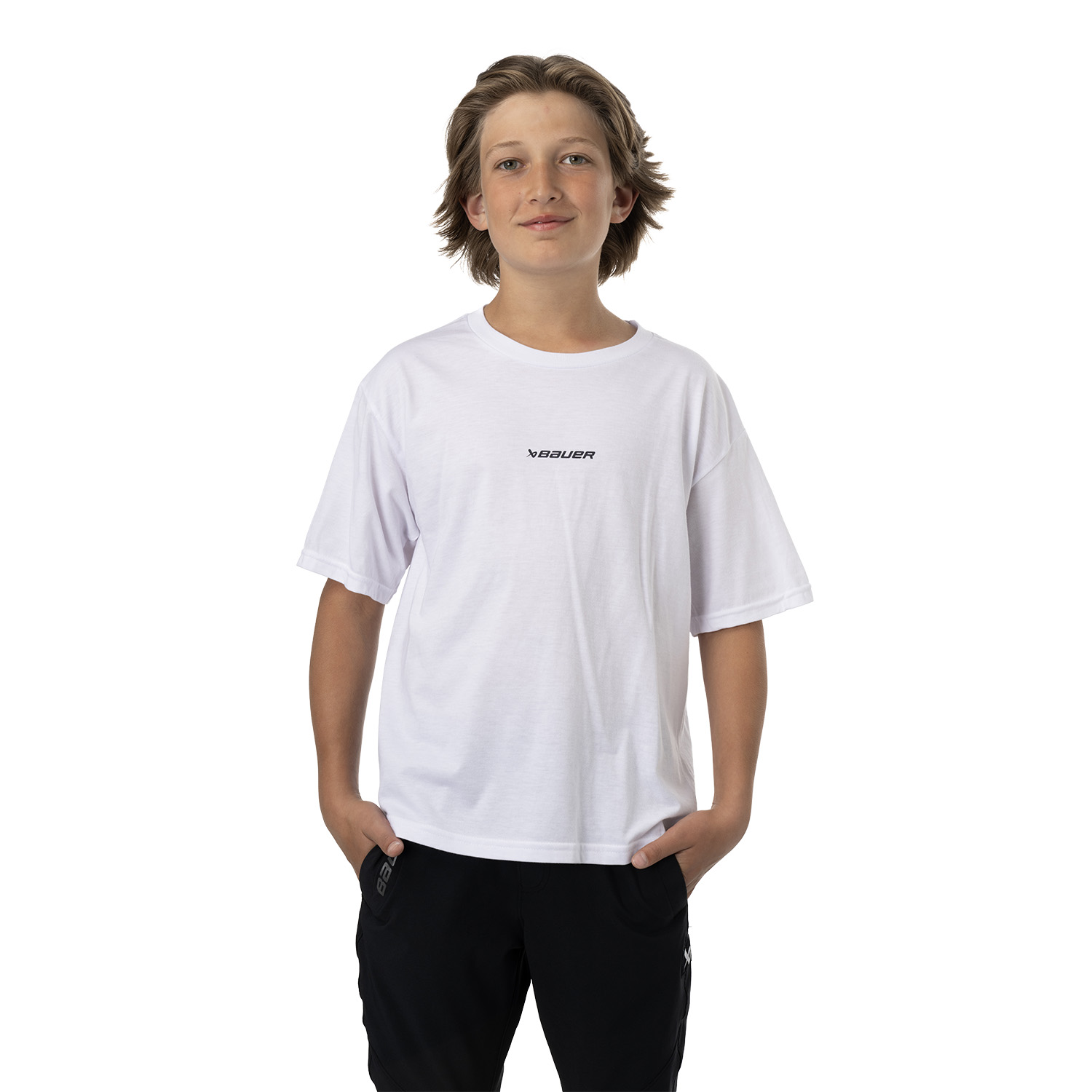 BAUER Core Tee - weiß -Yth.