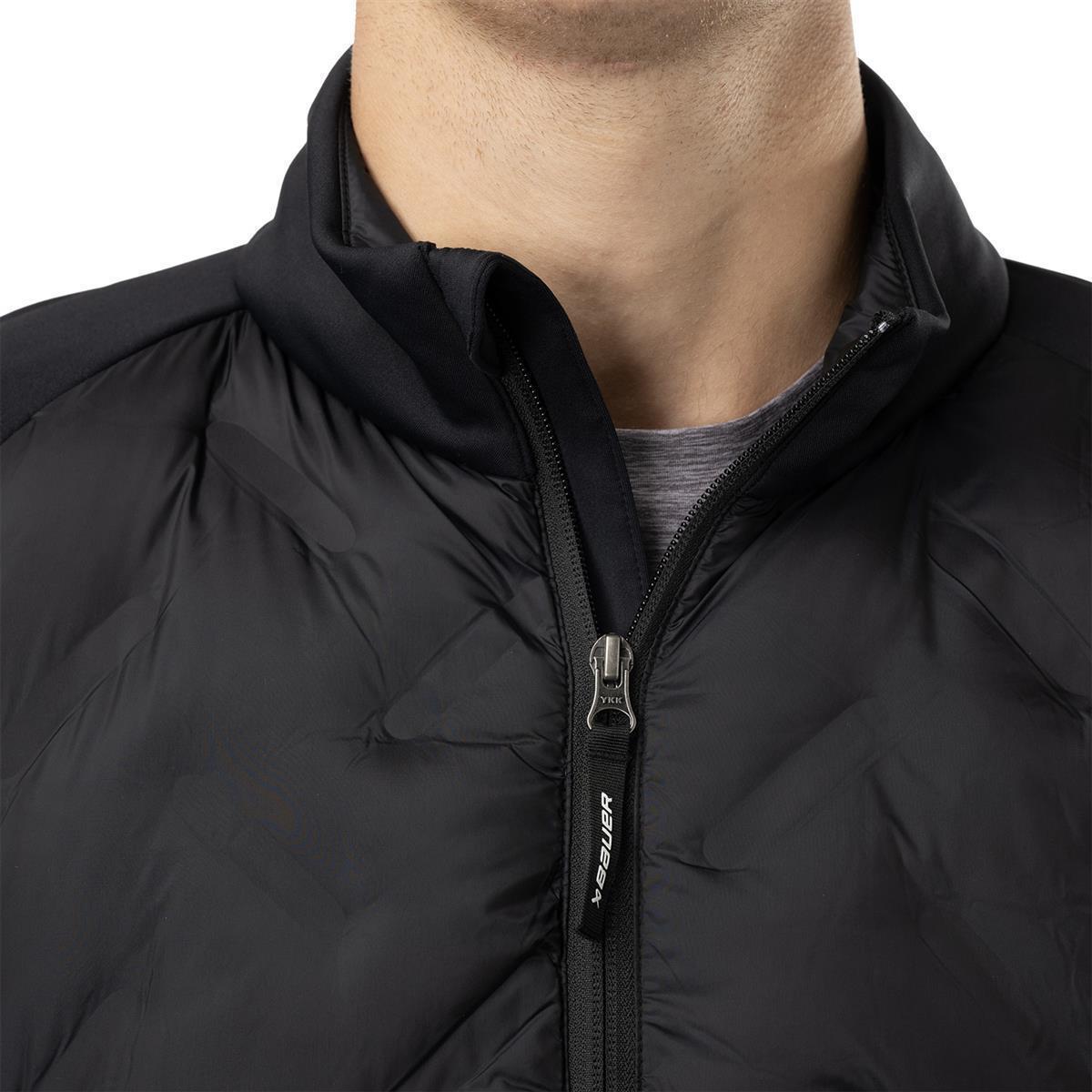 BAUER FLC Core Hybrid Jacke - schwarz - Sr.
