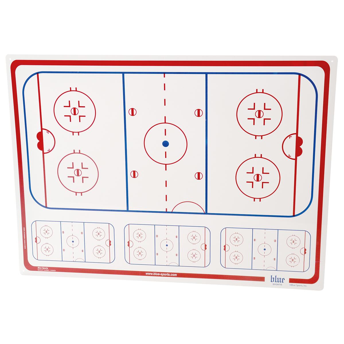 BLUE SPORTS Taktiktafel 112 x 81 cm - 4 mm stark