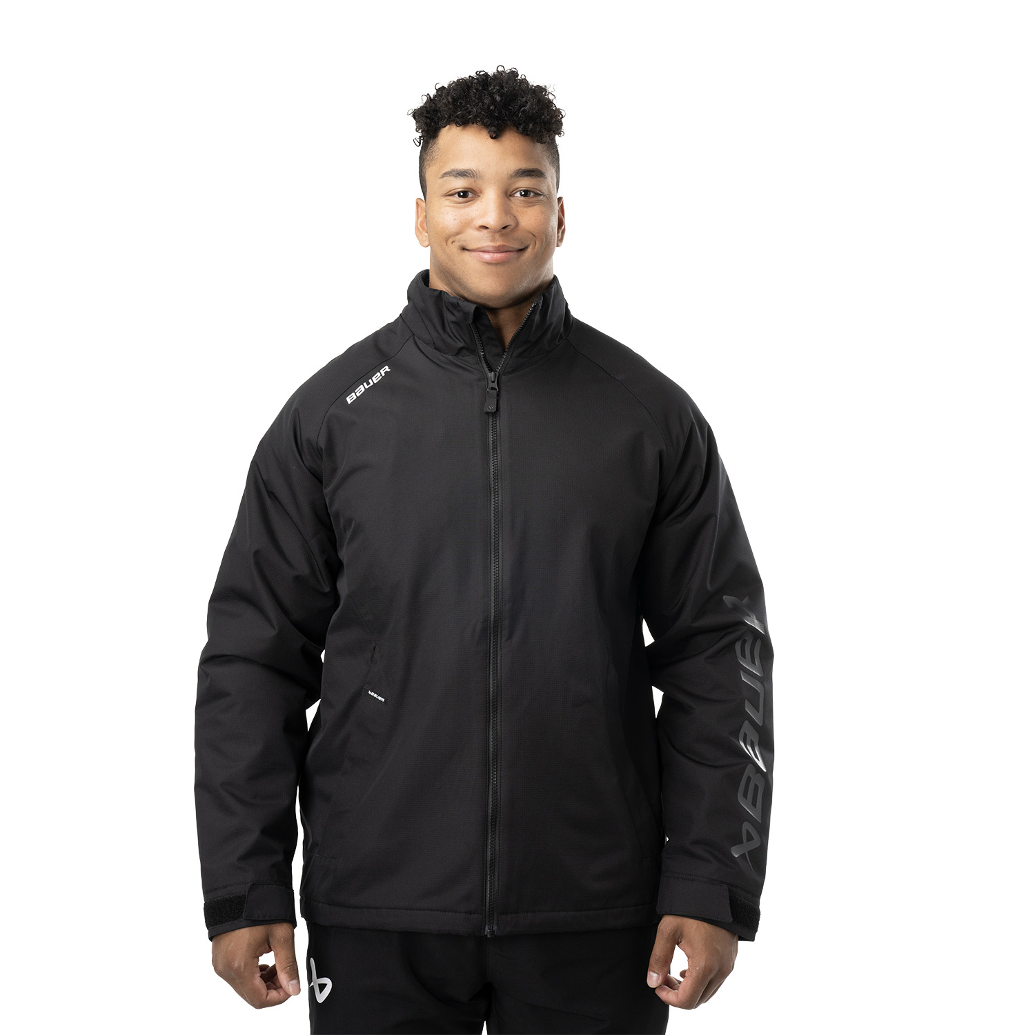 BAUER Team Midweight Jacke - schwarz - Sr.