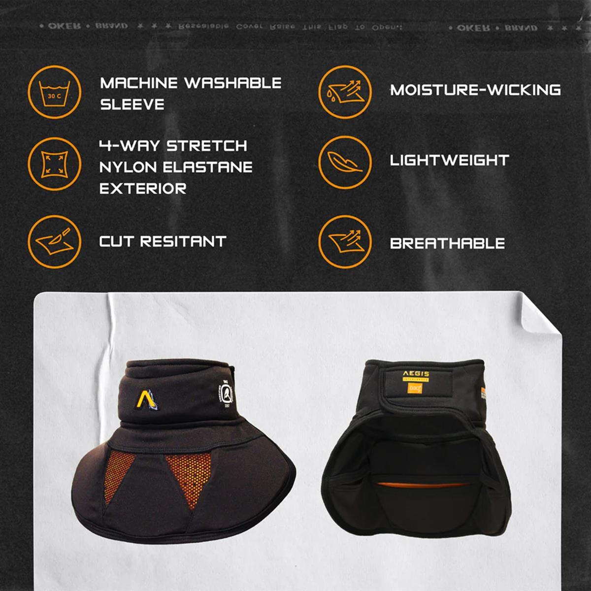 AEGIS Torwart Halsschutz Interceptor