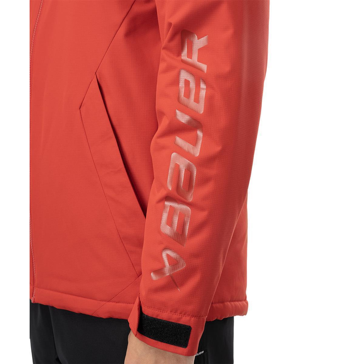 BAUER Team Heavyweight Jacke - rot - Sr.