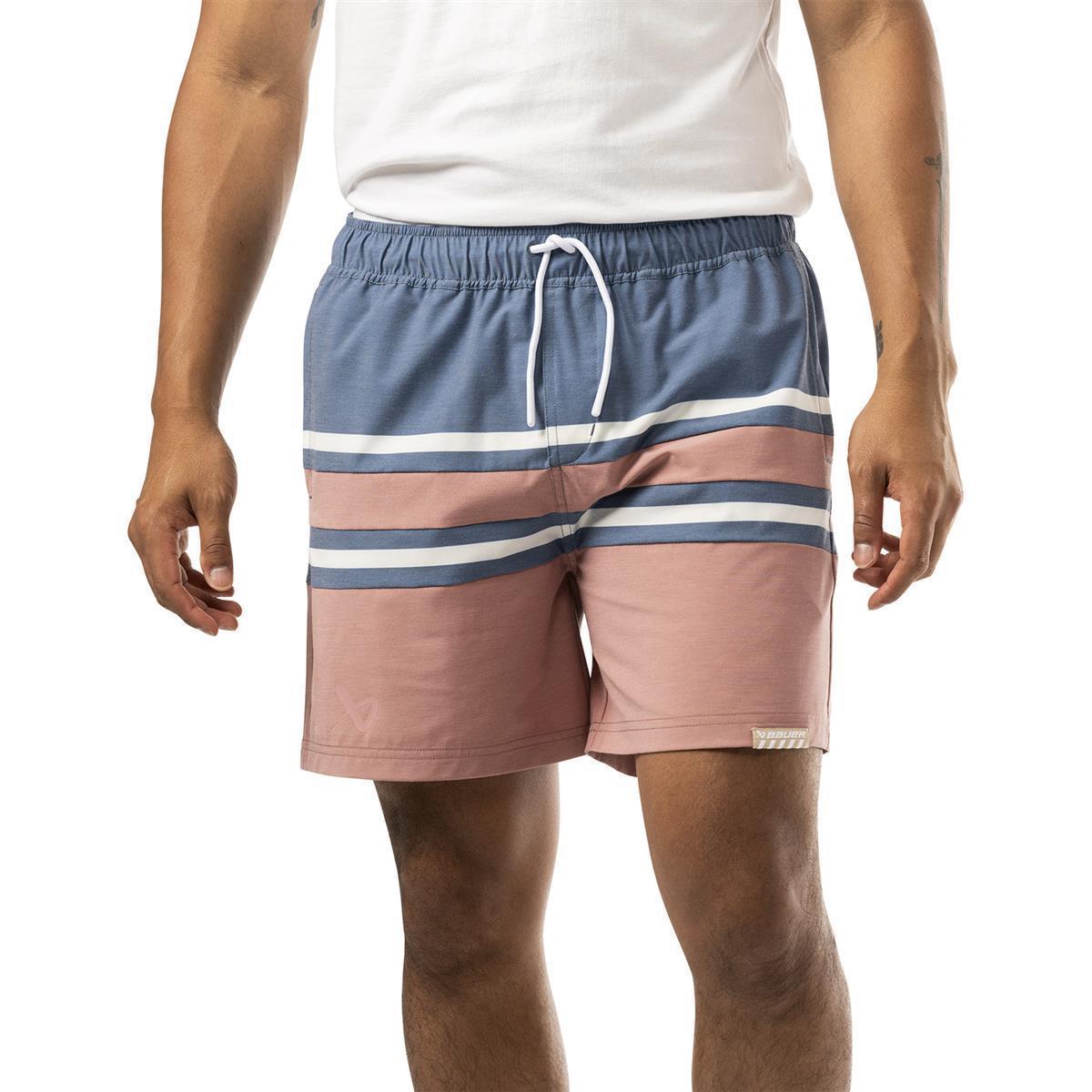 BAUER 6" Badehose - blue horizon - Sr.