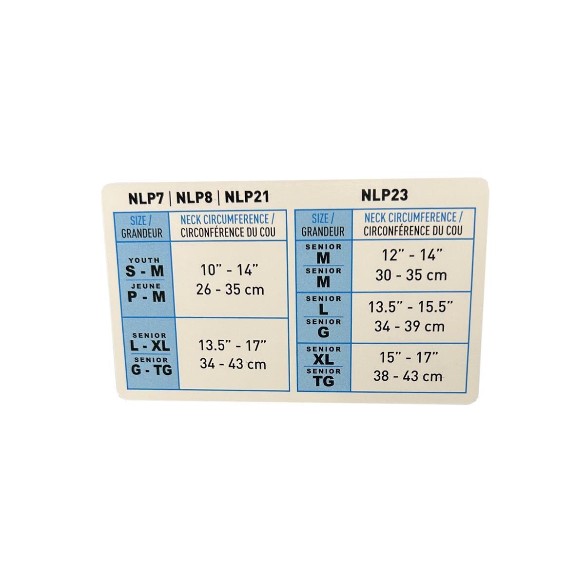 BAUER Neck Guard NG NLP21 Premium Collar - schwarz - Yth - blk - OSFM