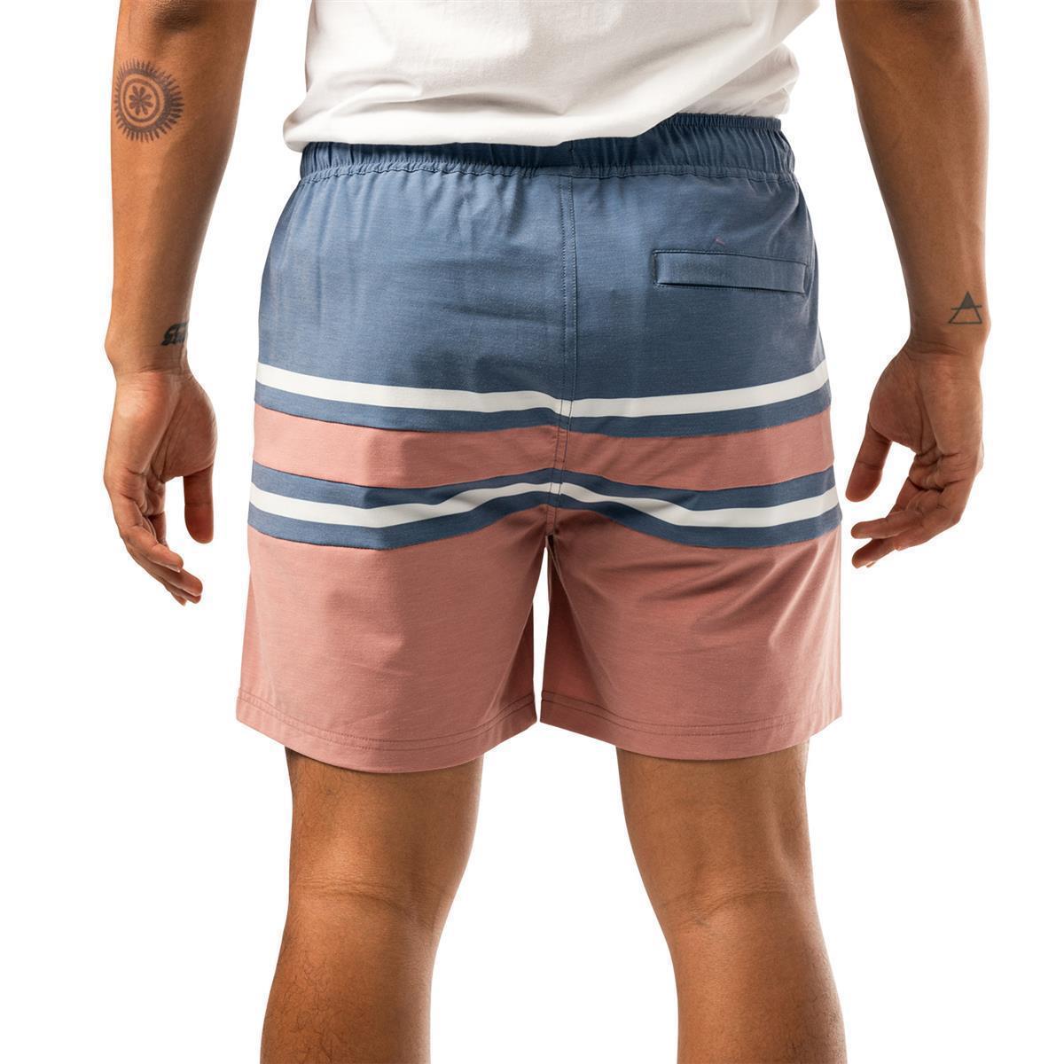 BAUER 6" Badehose - blue horizon - Sr.