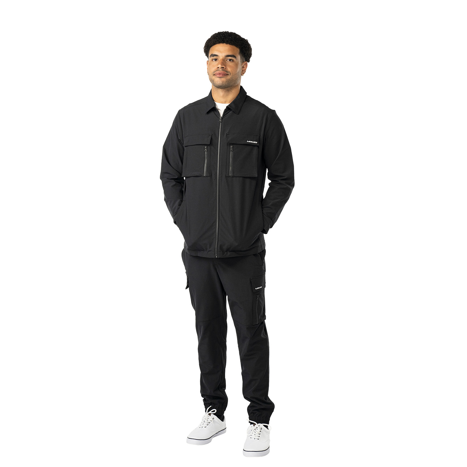 BAUER FLC Shacket - schwarz - Sr.