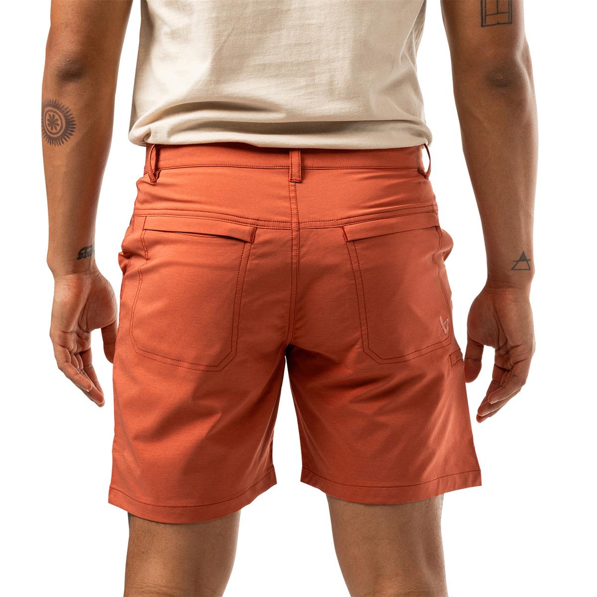 BAUER 7" Walking Short - brick - Sr.