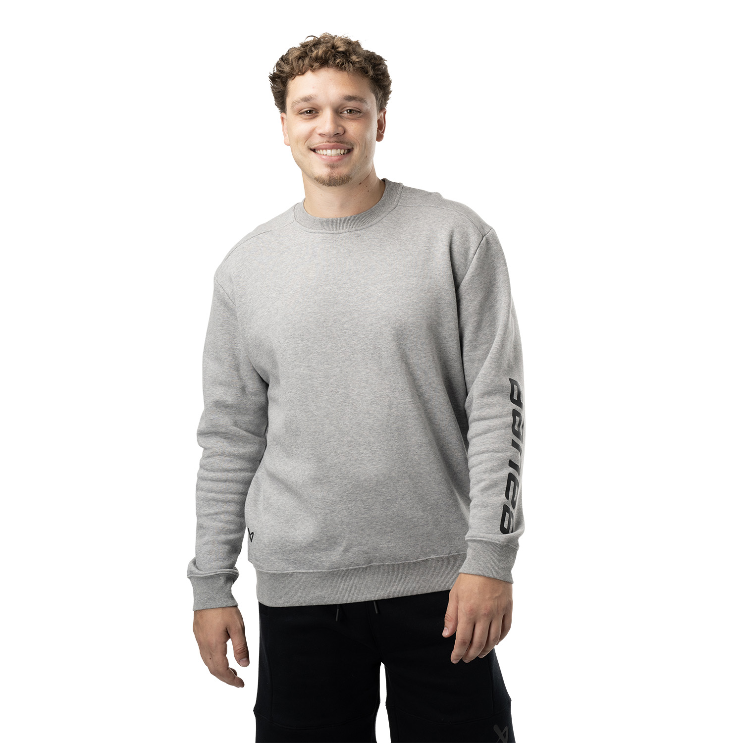 BAUER Core Crew Neck Sweater - grau - Sr.