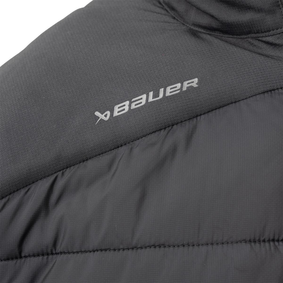BAUER Team Puffer Jacke - schwarz - Sr.