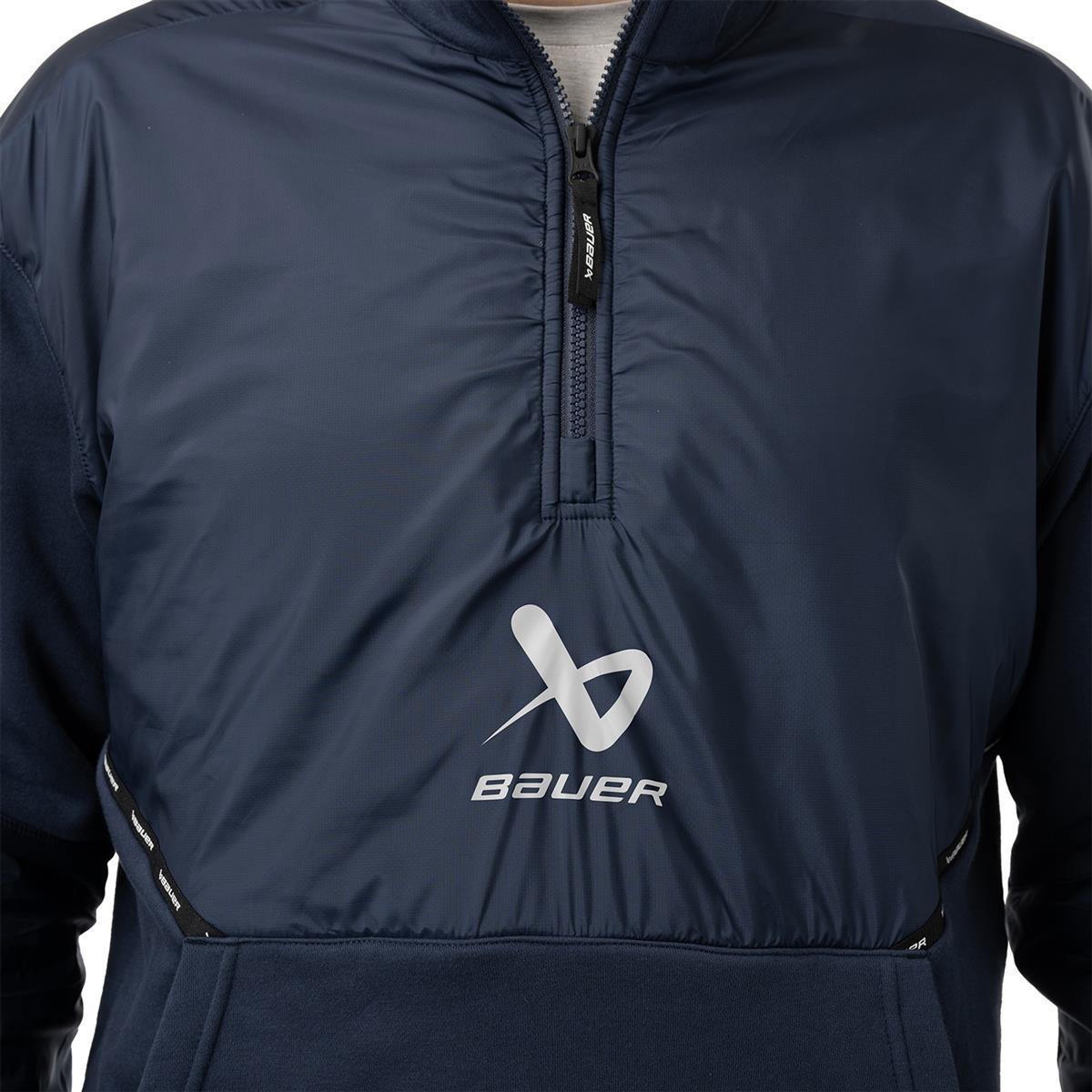 BAUER 1/2 Zip Pullover Team - marine - Sr.