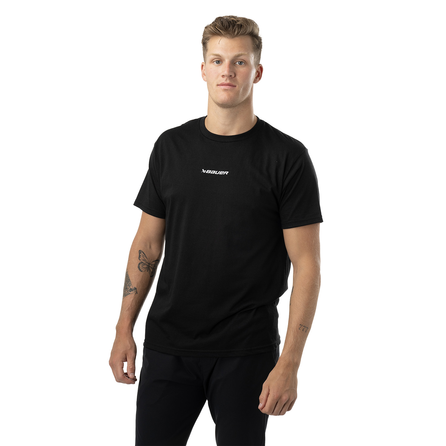 BAUER Core Tee - schwarz -Sr. - blk - XXL