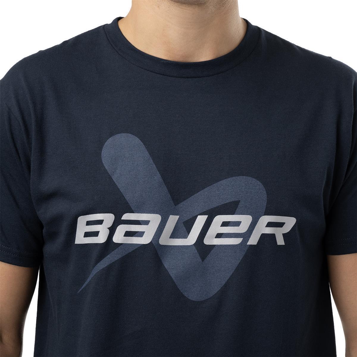 BAUER Core Lockup Tee - marine - Sr.