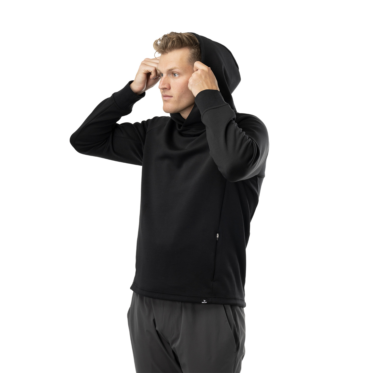 BAUER FLC Core Hoodie - schwarz - Sr.