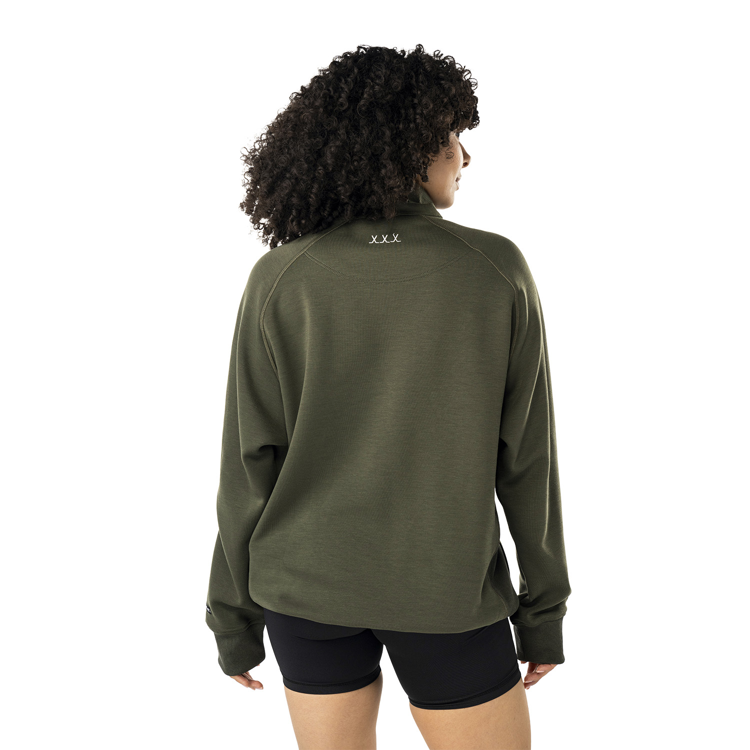 BAUER FLC 1/4 ZIP- forest - Sr.