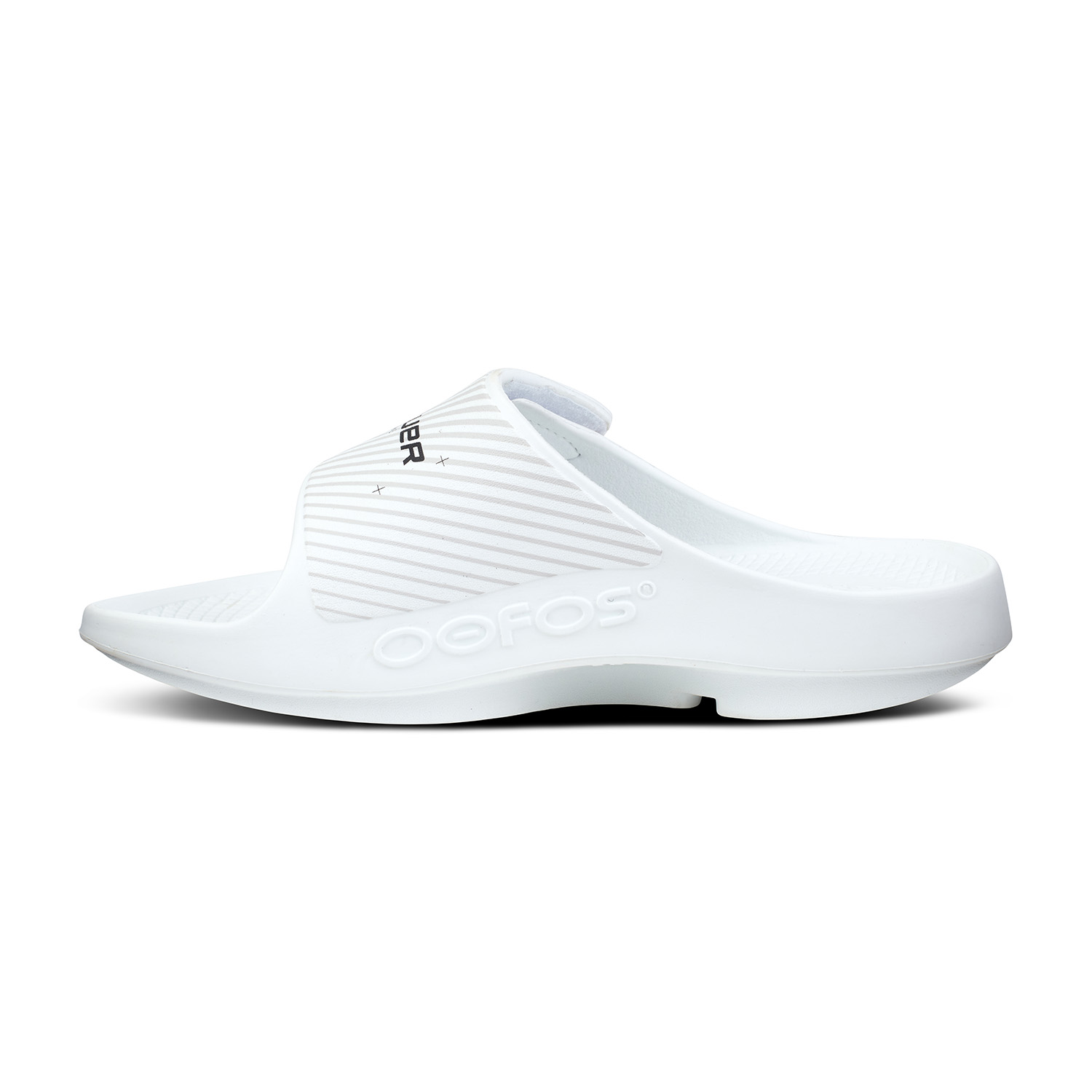 BAUER OOFOS® Sport Flex Slide - weiß - Sr.