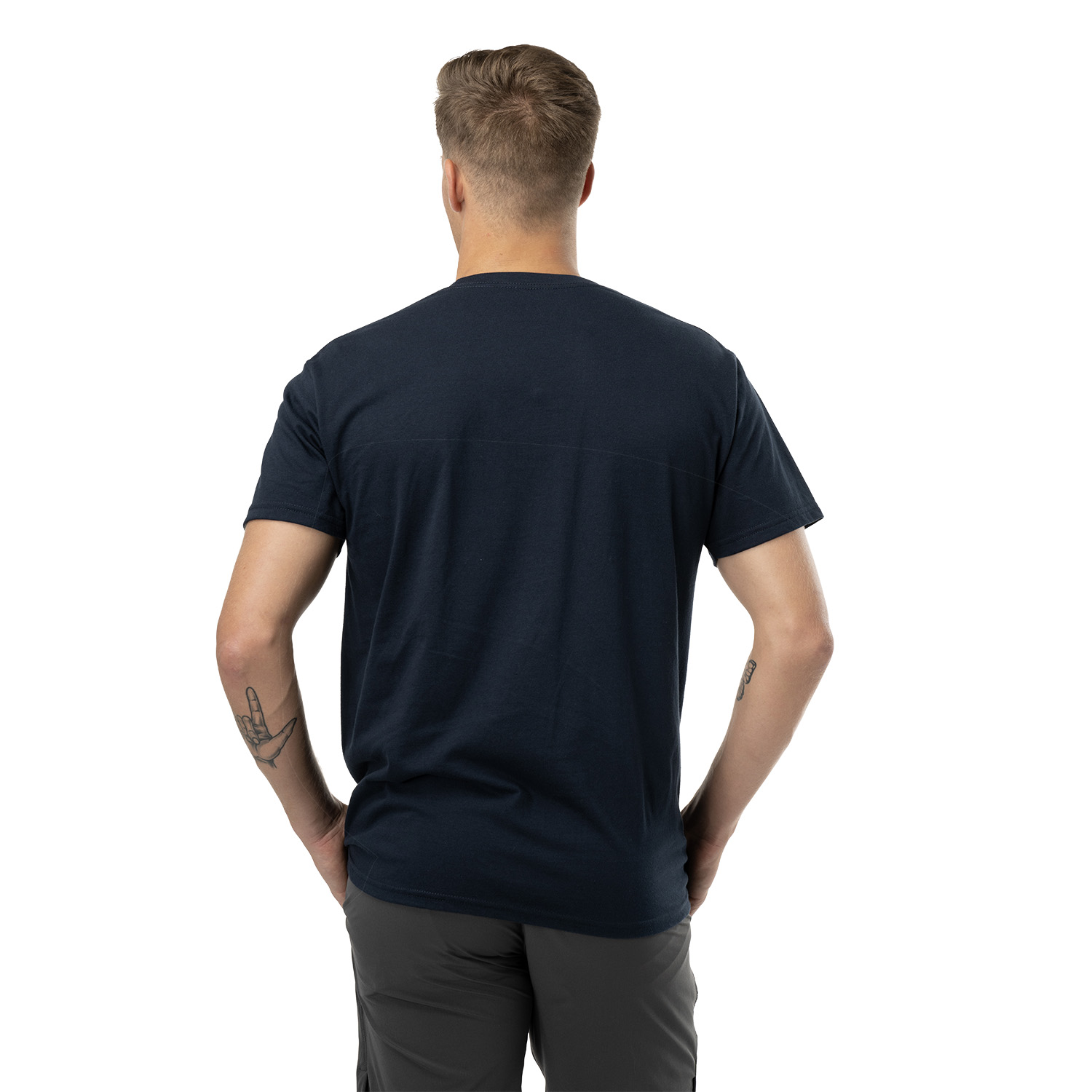 BAUER Core Lockup Tee - marine - Sr.