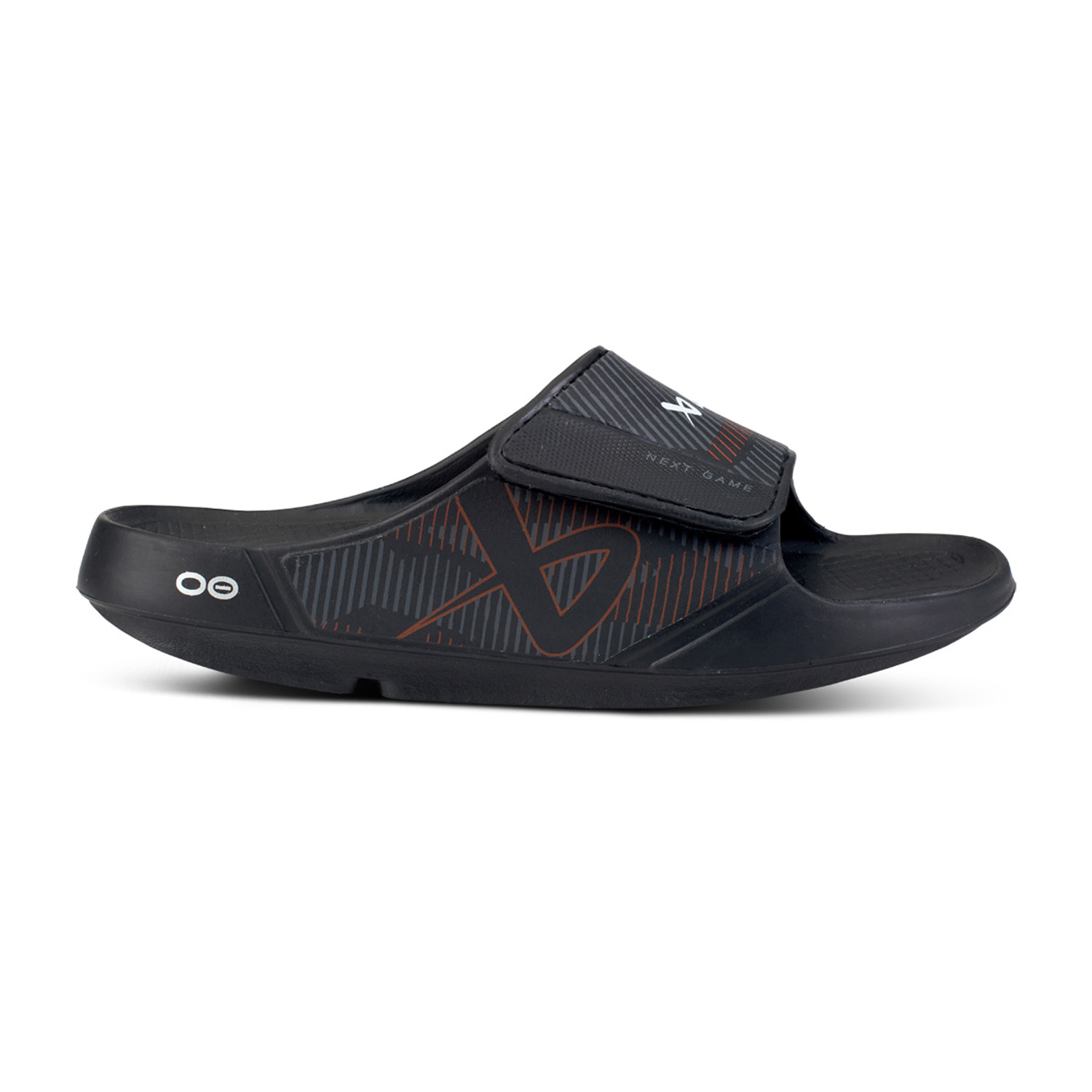 BAUER OOFOS® Sport Flex Slide - schwarz - Sr.
