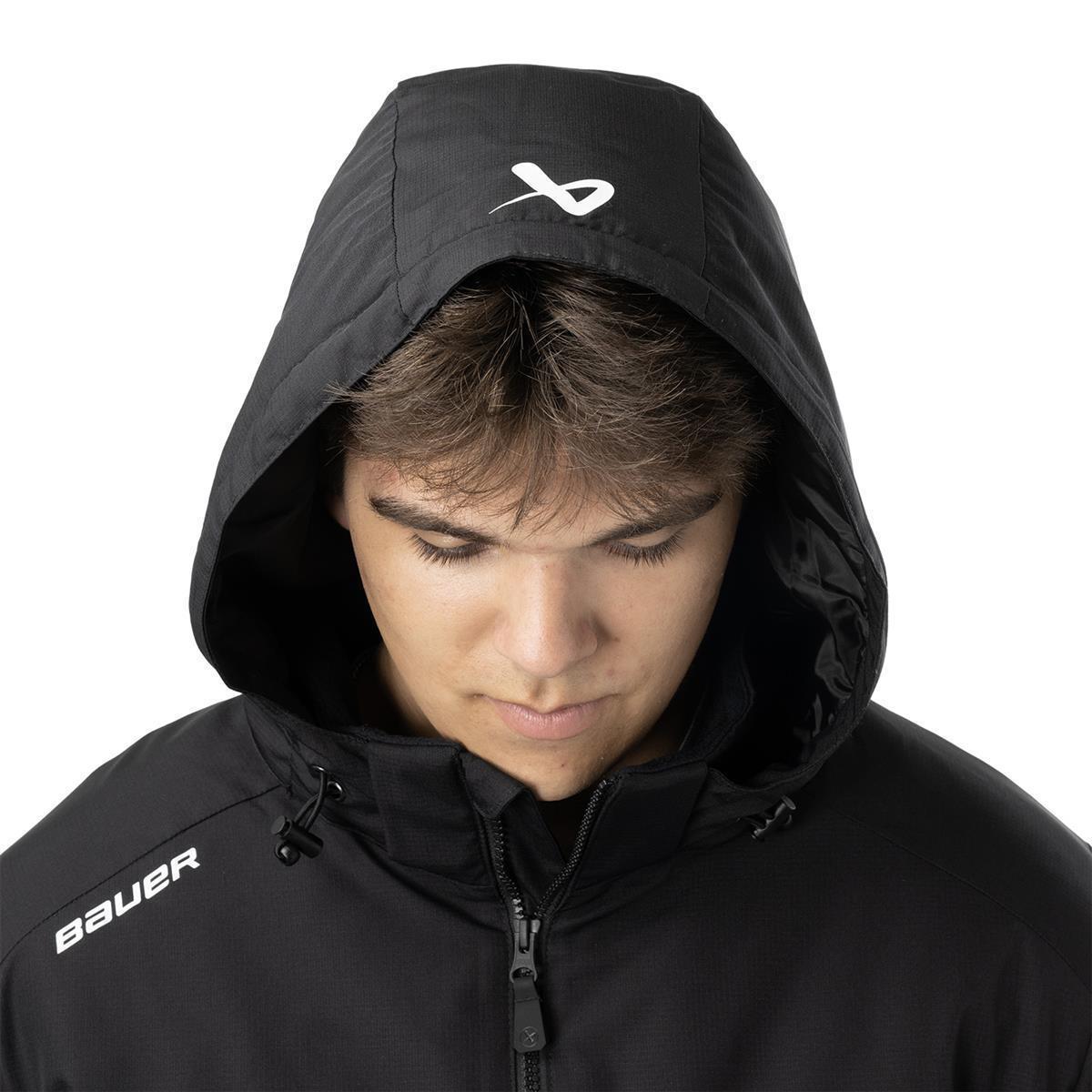 BAUER Team Heavyweight Jacke - schwarz - Sr.