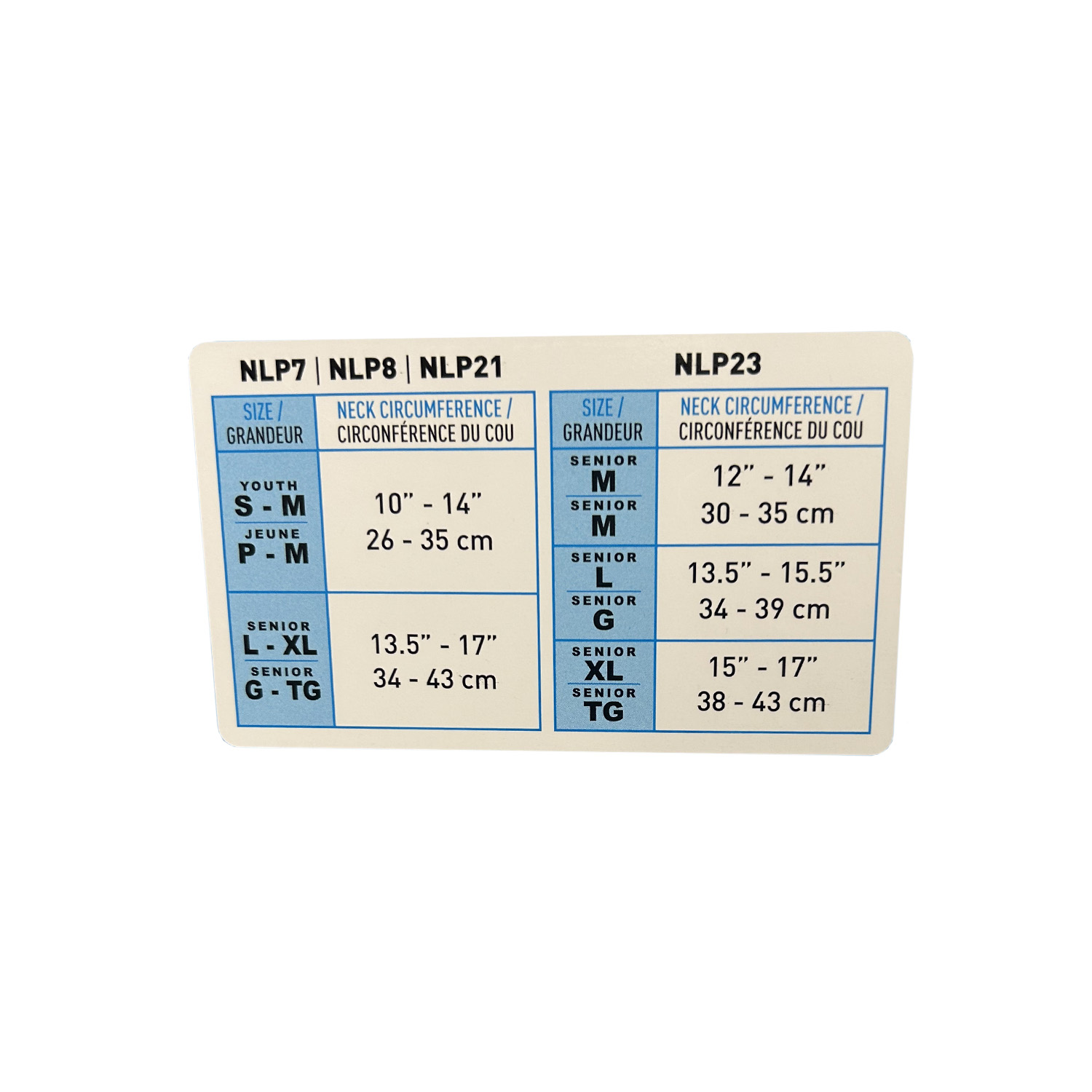 BAUER NG NLP8 Core Neckguard Bib - schwarz - Sr. - blk