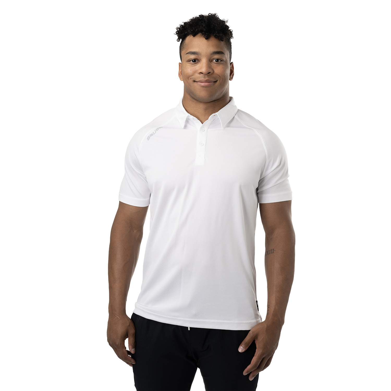 BAUER Team Polo - weiß - Sr.